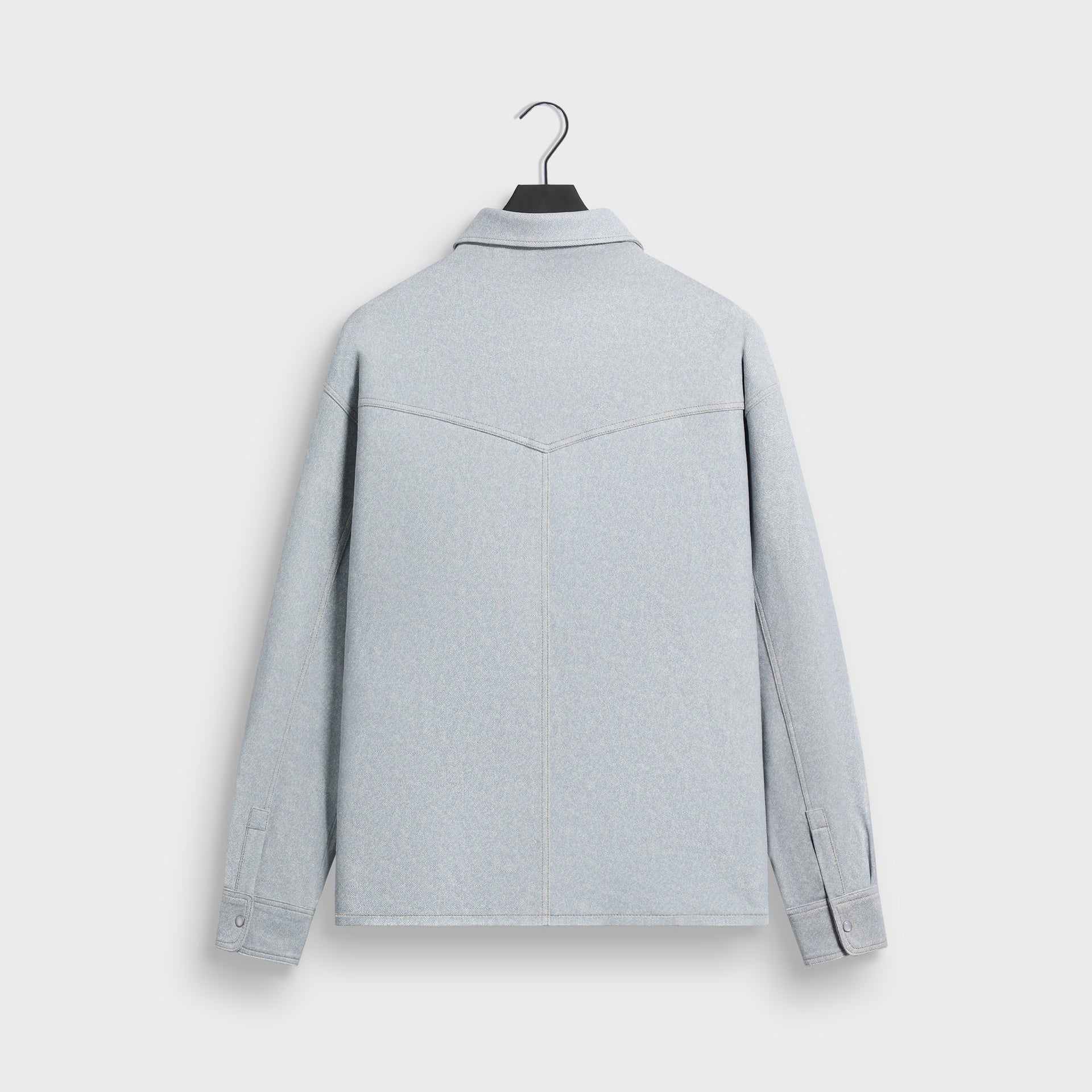 Kith Leather Denim Western Henson Shirt - Light Indigo - PH