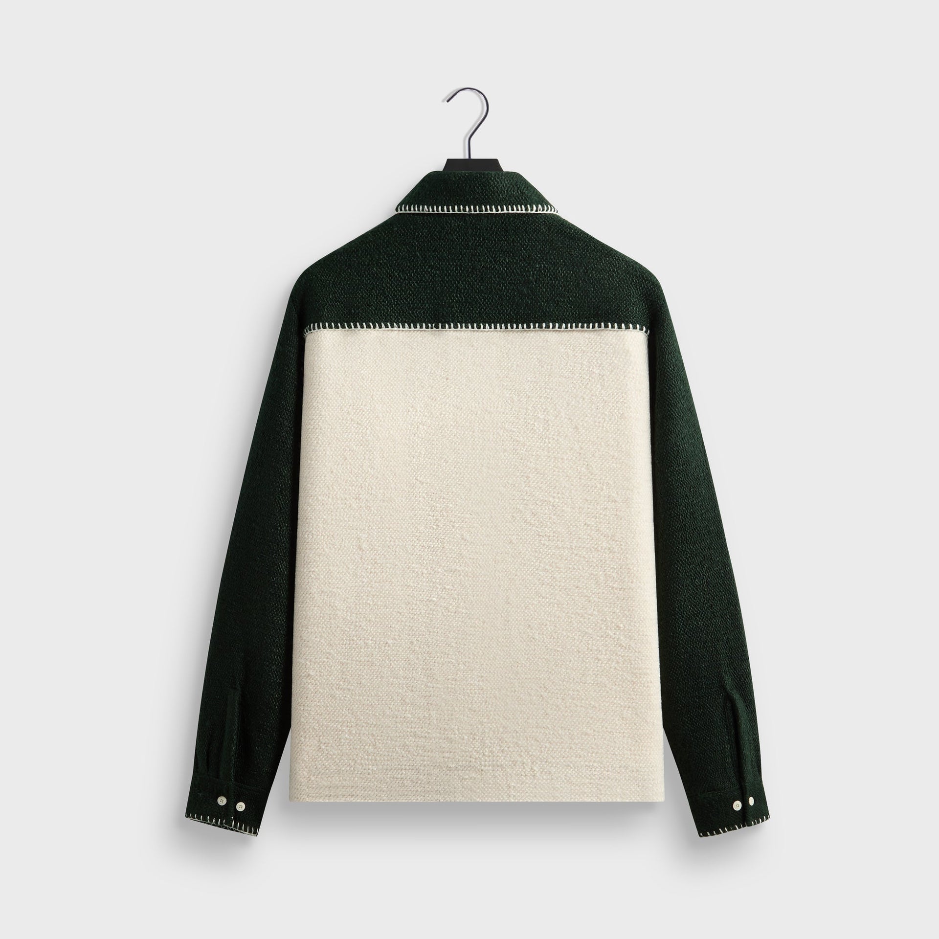 Kith Boucle Boxy Collared Overshirt - Sandrift - PH