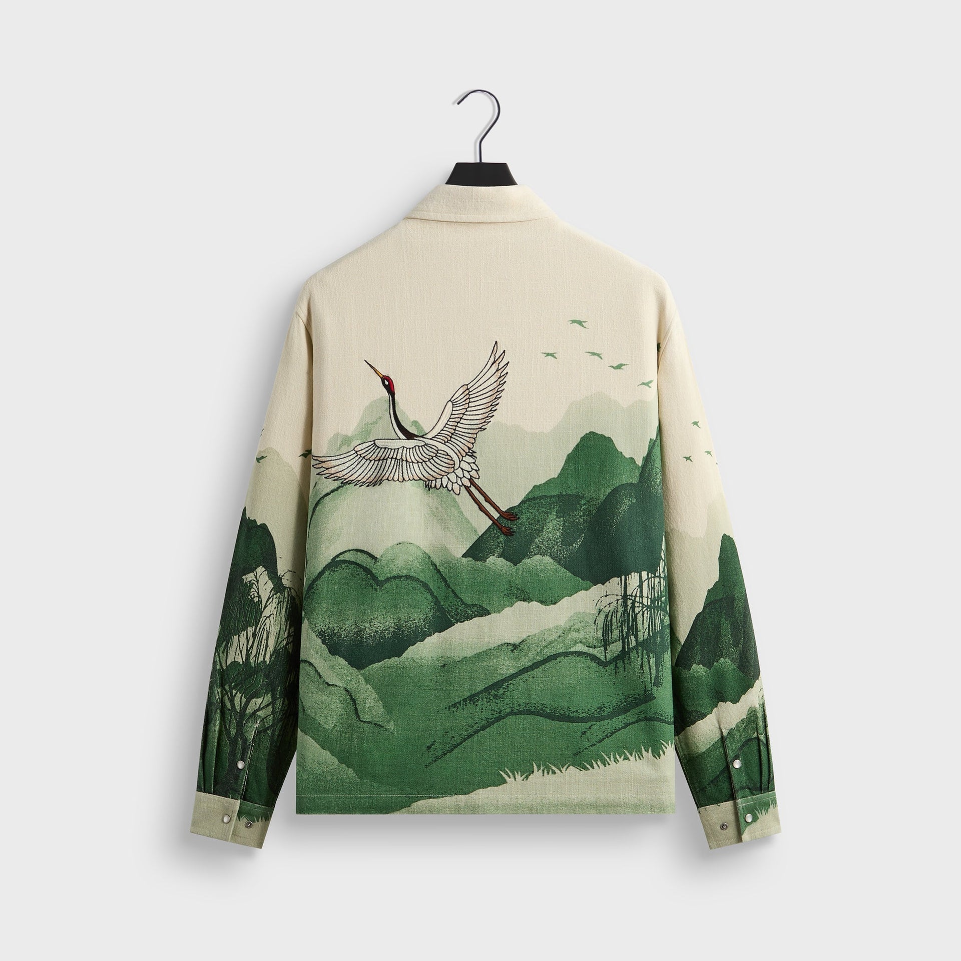 Kith Crane Horizon Long Sleeve BCO Shirt - Waffle - PH