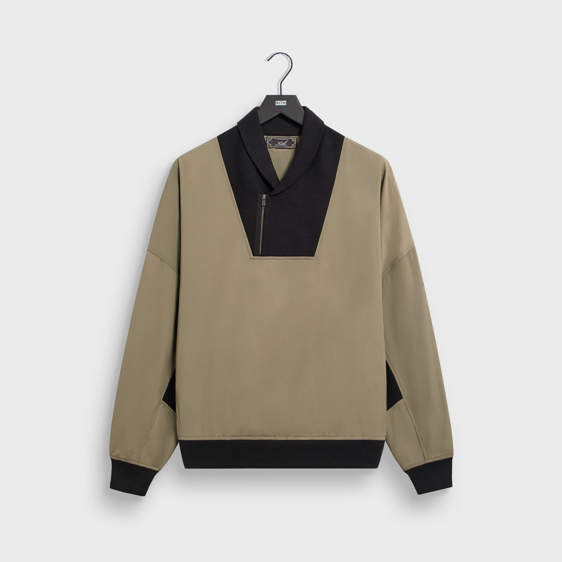 Kith Nylon Vernon Pullover - Icy Olive - PH