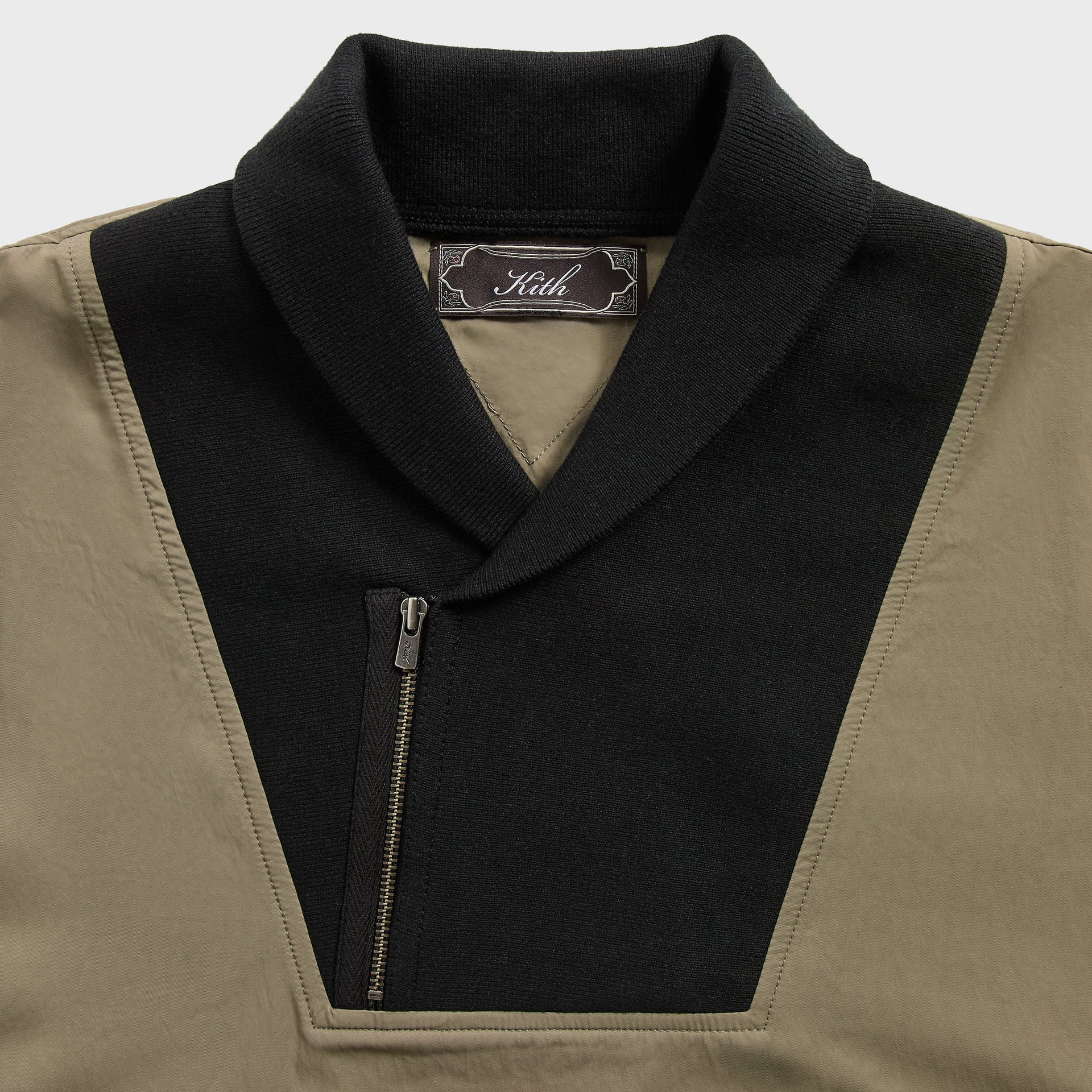 Kith Nylon Vernon Pullover - Icy Olive