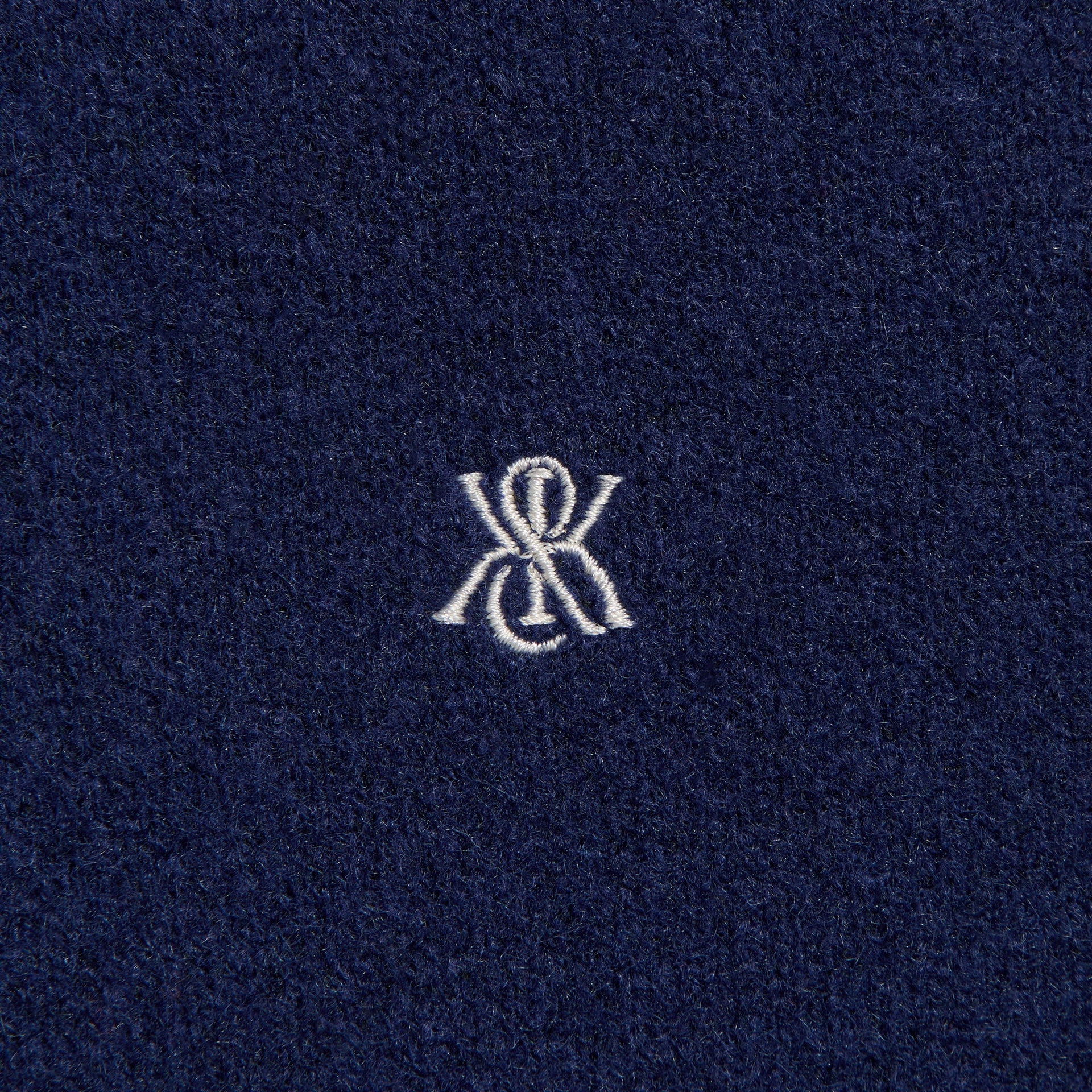 Kith Boucle Heath V-Neck Sweater Vest - Nocturnal