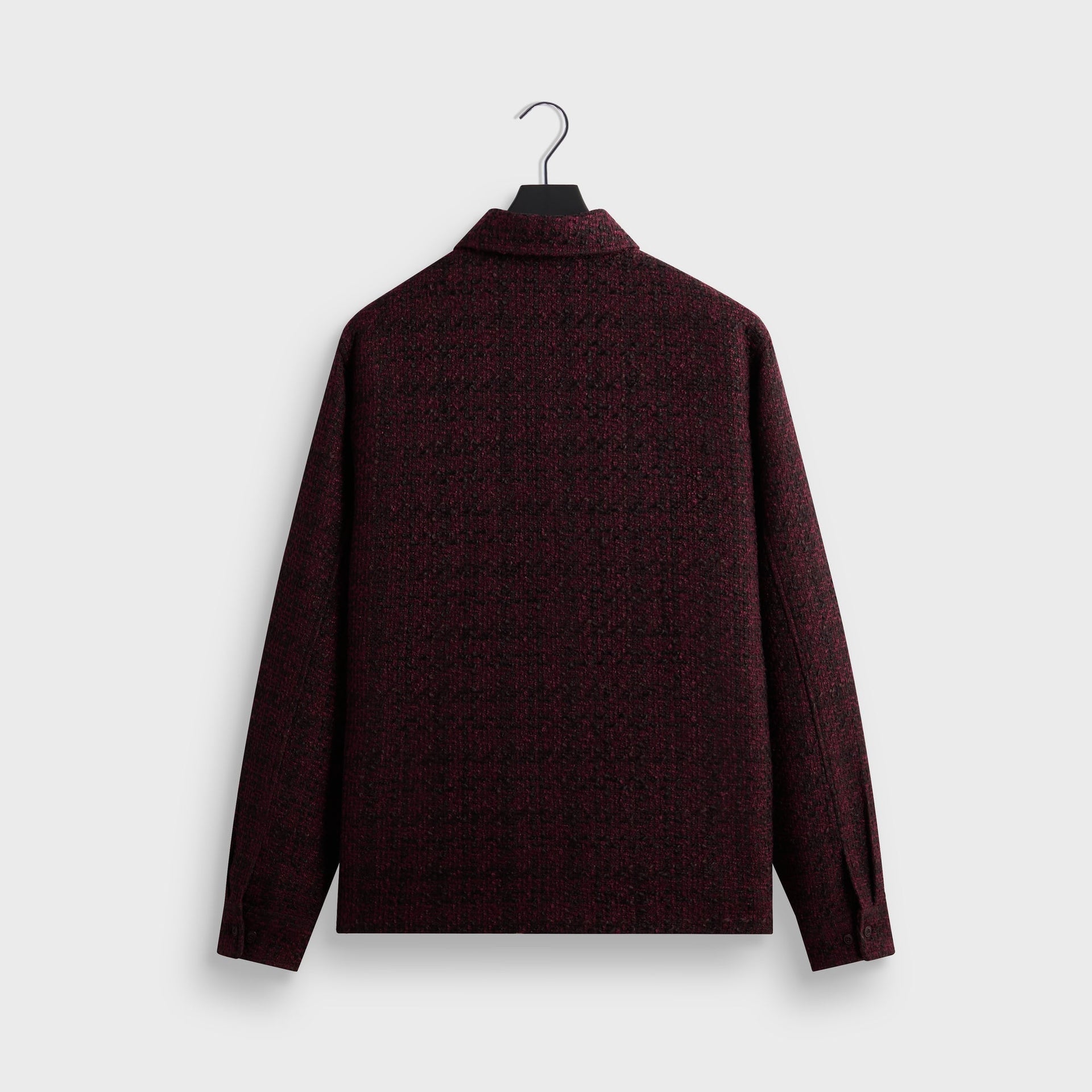 Kith Boucle Plaid Boxy Collared Overshirt - Essence - PH
