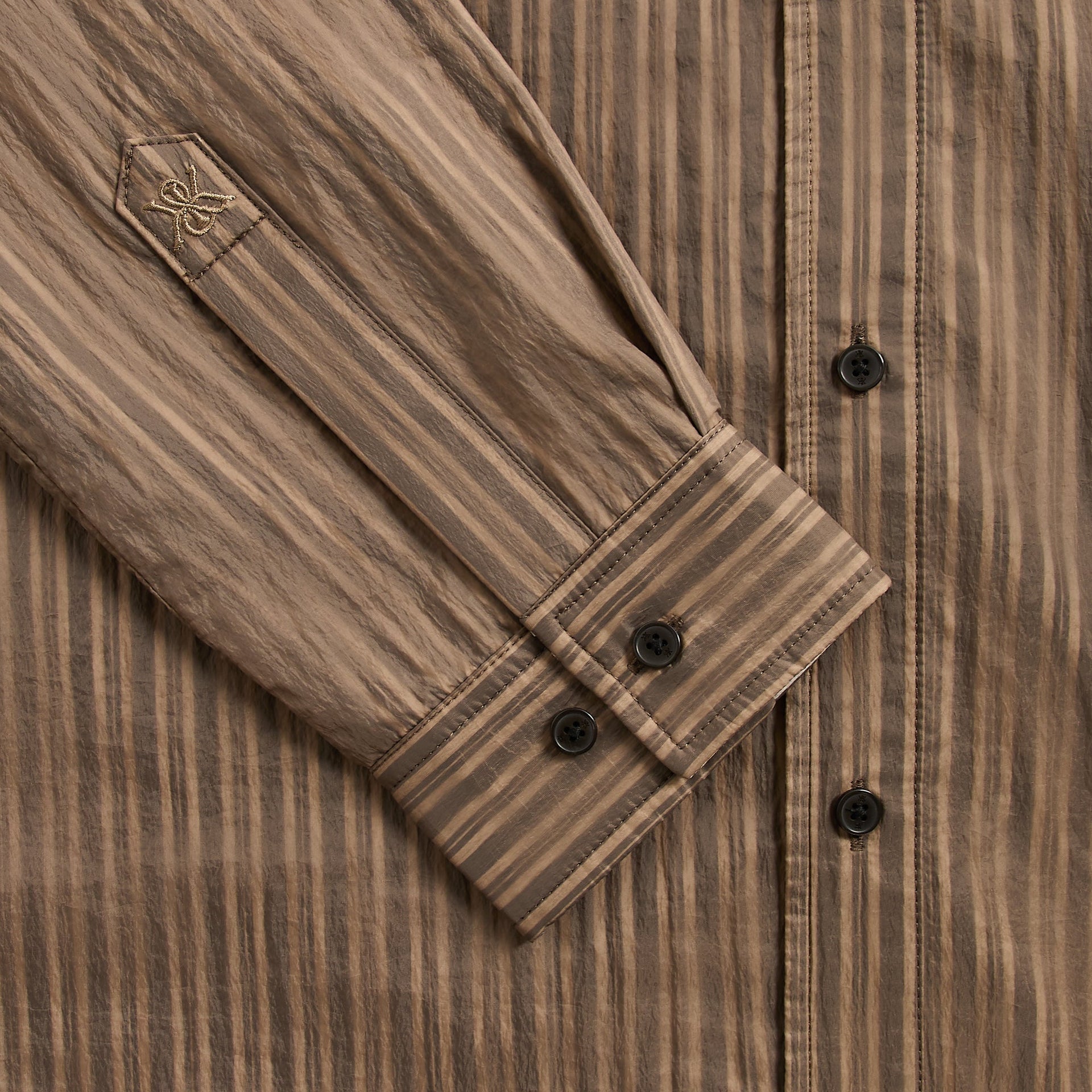 Kith Layered Stripe Georgie Shirt - Gobi - PH