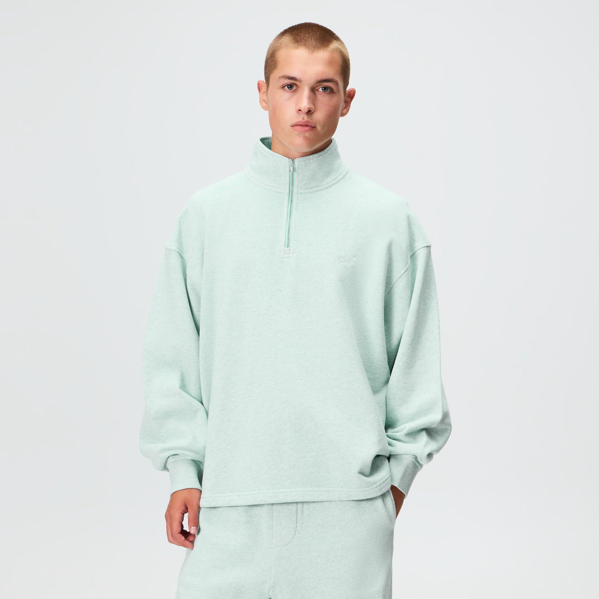 Kith Nelson Quarter Zip - Blue Skies