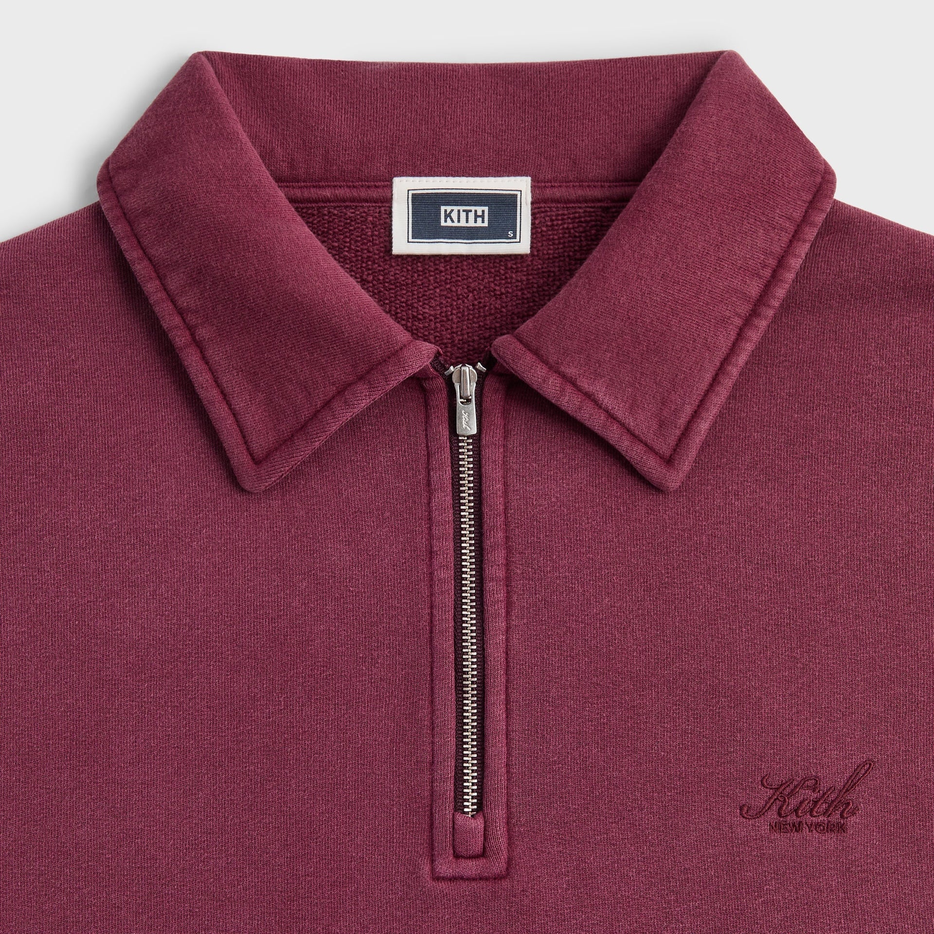 Kith Quarter Zip Popover Sweatshirt - Essence - PH