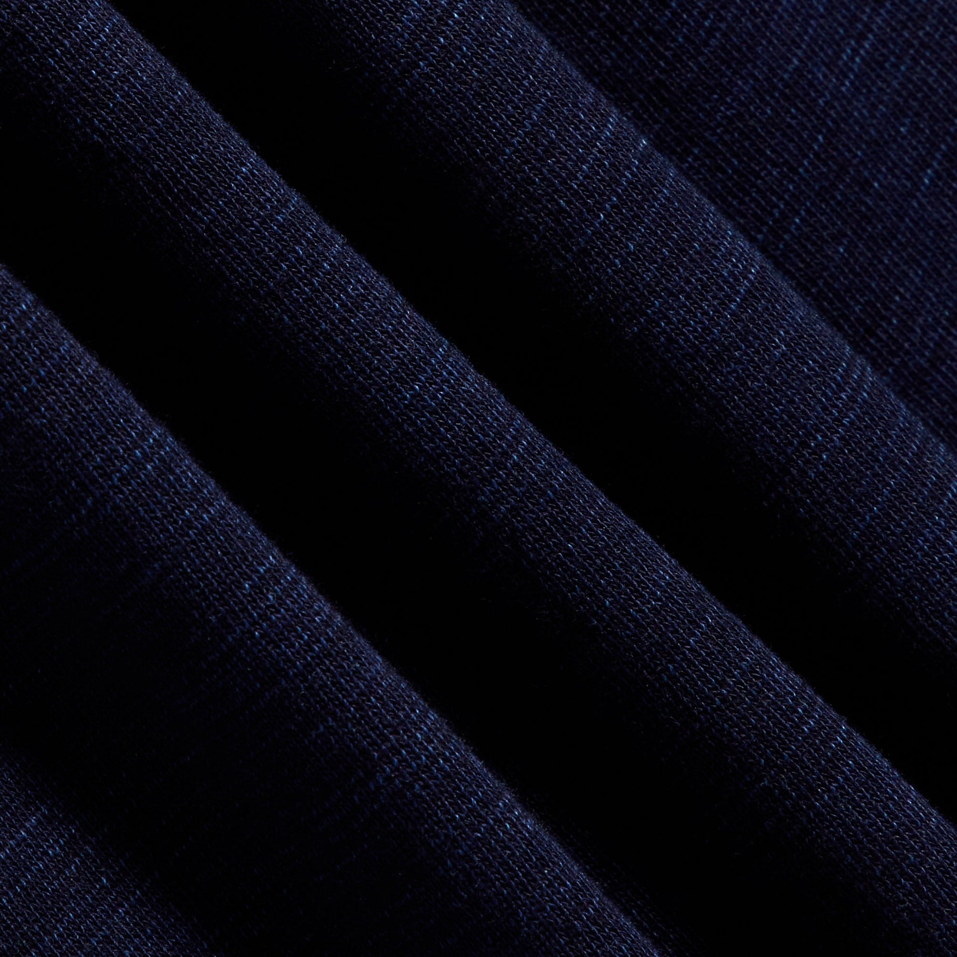 Kith Indigo Fleece Cropped Camden Hoodie - Raw Indigo - PH