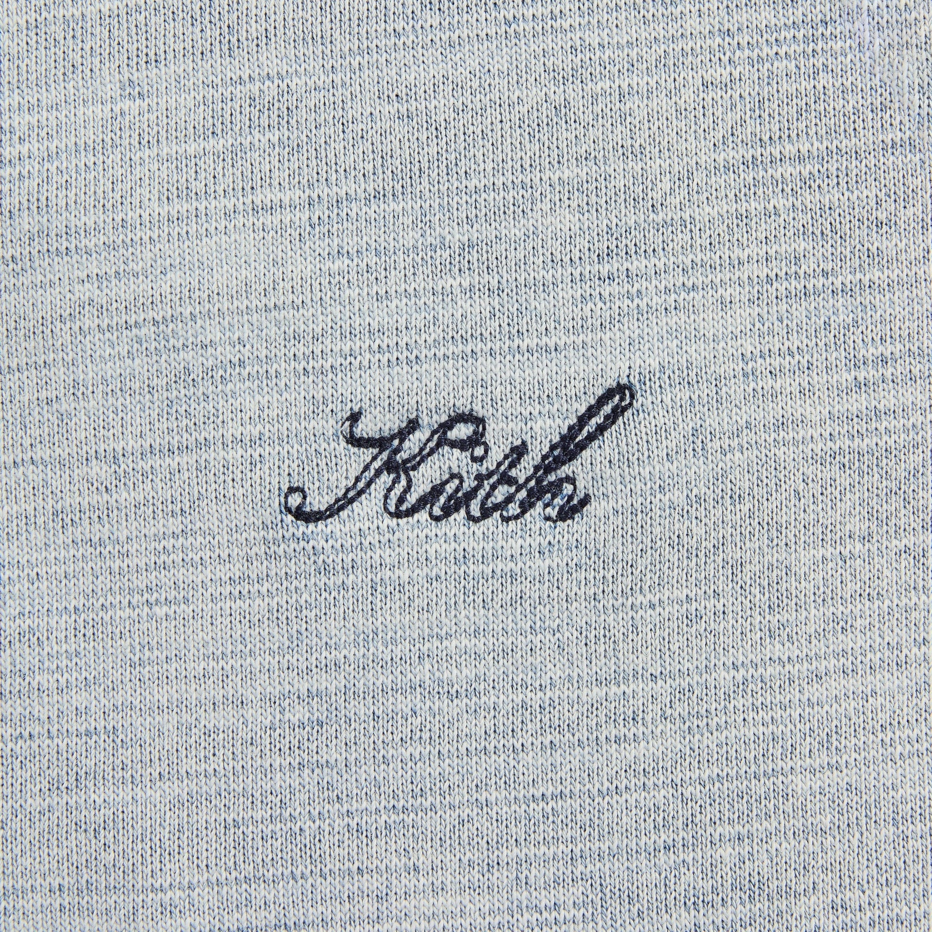 Kith Indigo Fleece Wilder Full Zip Hoodie - Pale Indigo - PH