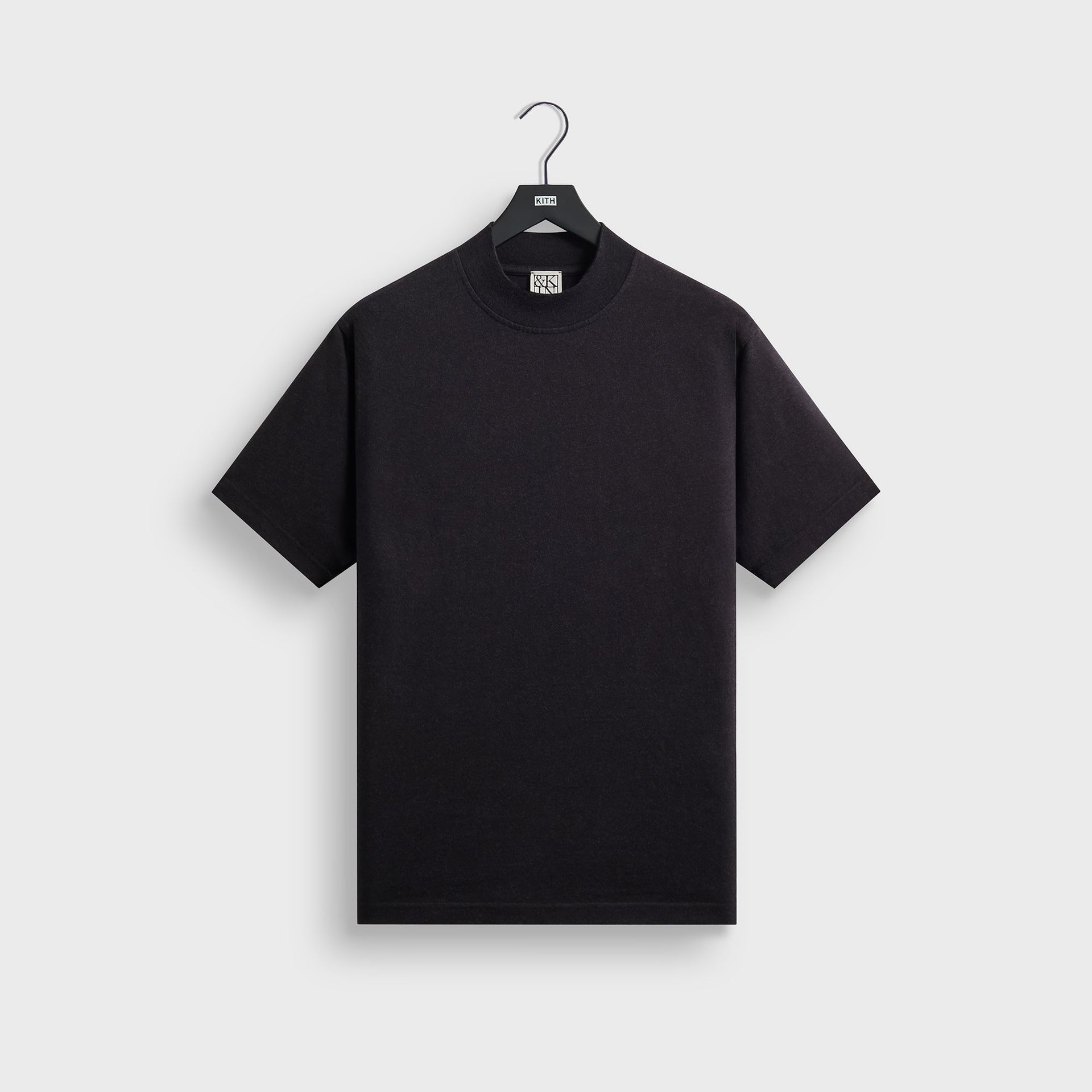 &Kin Mock Neck James Tee - Black - PH