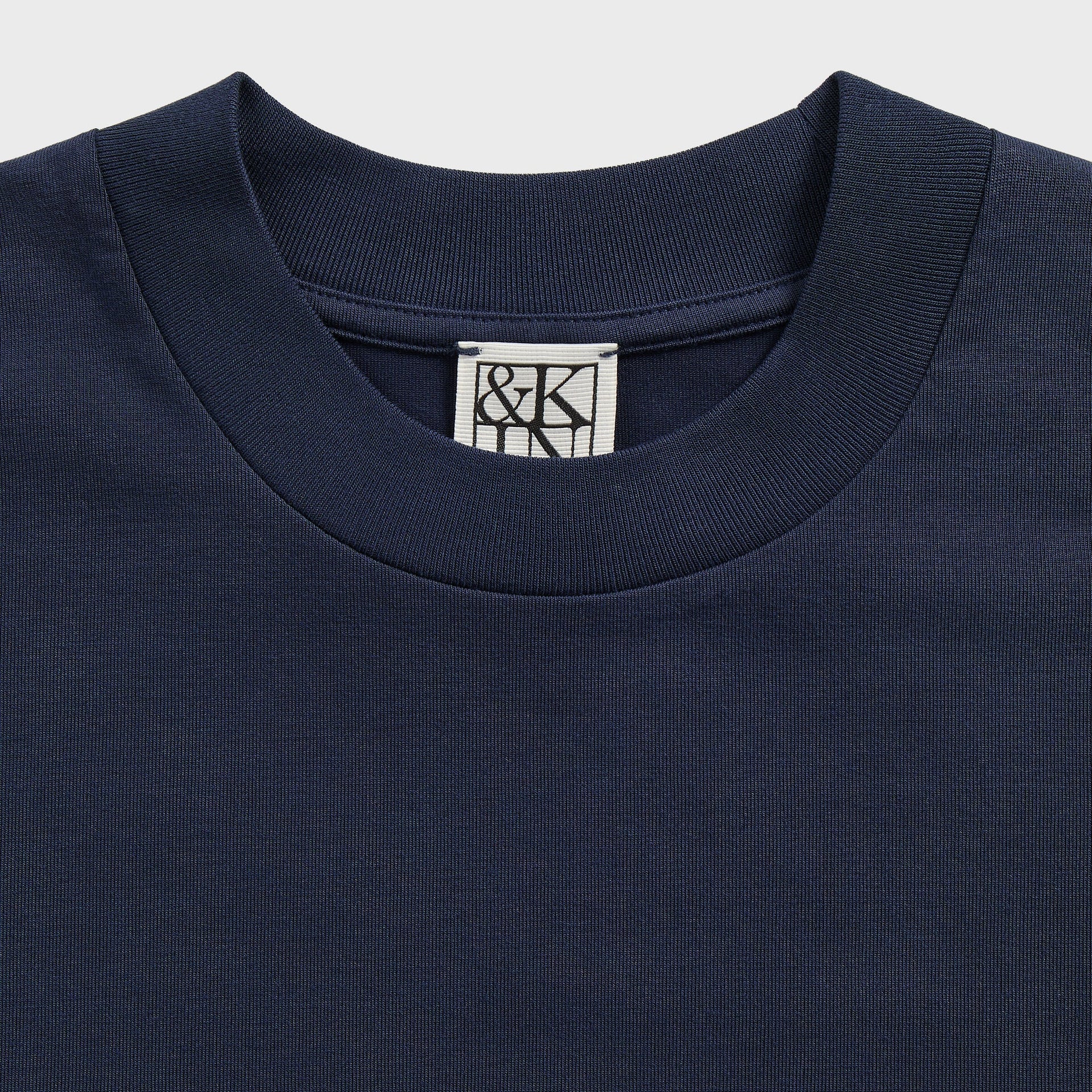 &Kin Mock Neck Albie Tee - Nocturnal - PH