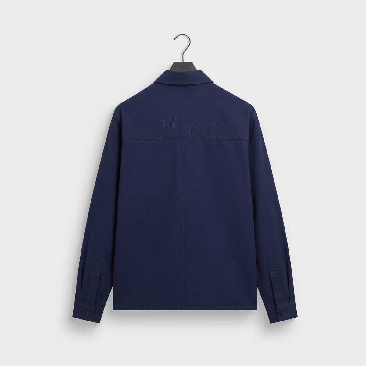 Kith for the New York Yankees Flannel Deon Overshirt - Nocturnal
