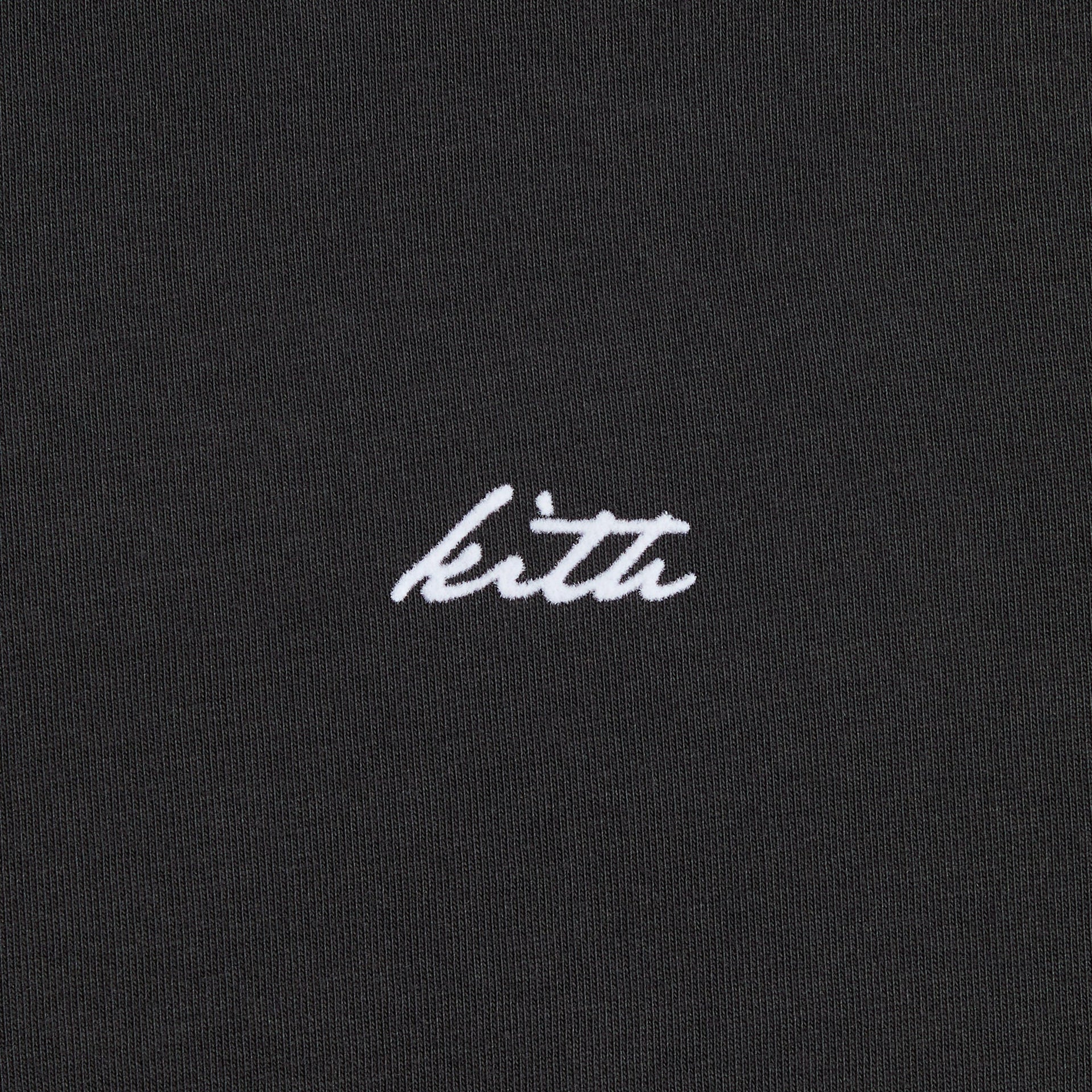 Kith Long Sleeve Alex Boxy Tee - Black - PH