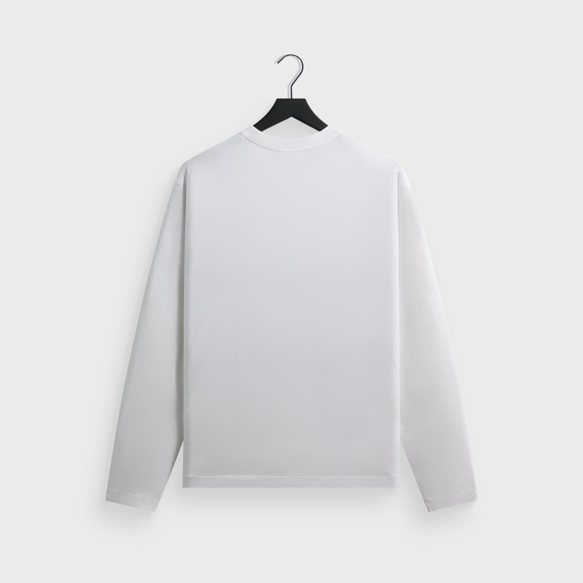 Kith Long Sleeve Alex Boxy Tee - White - PH