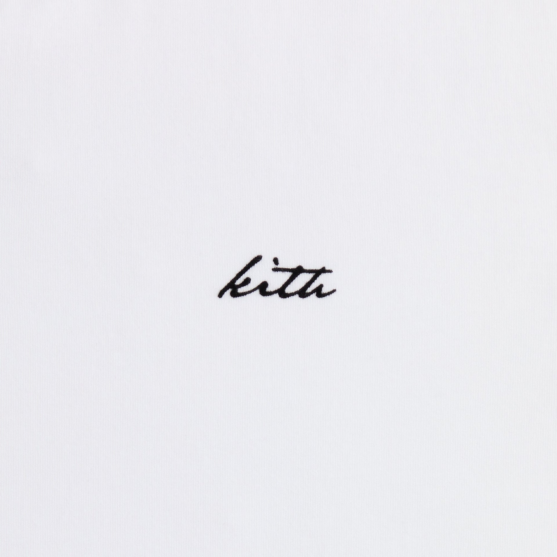Kith Long Sleeve Alex Boxy Tee - White - PH