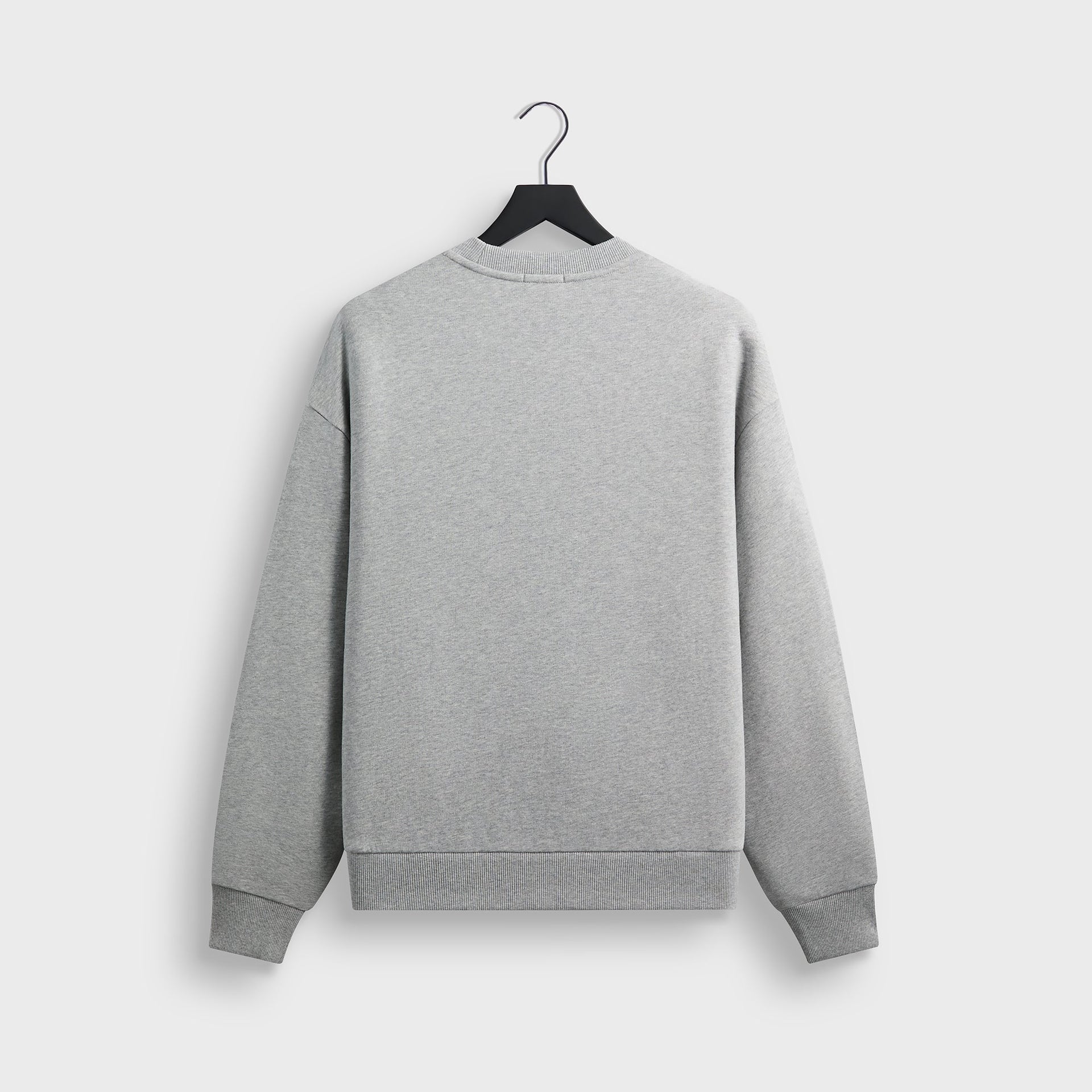 Kith Swallow Emblem Nelson Crewneck - Mid Heather Grey