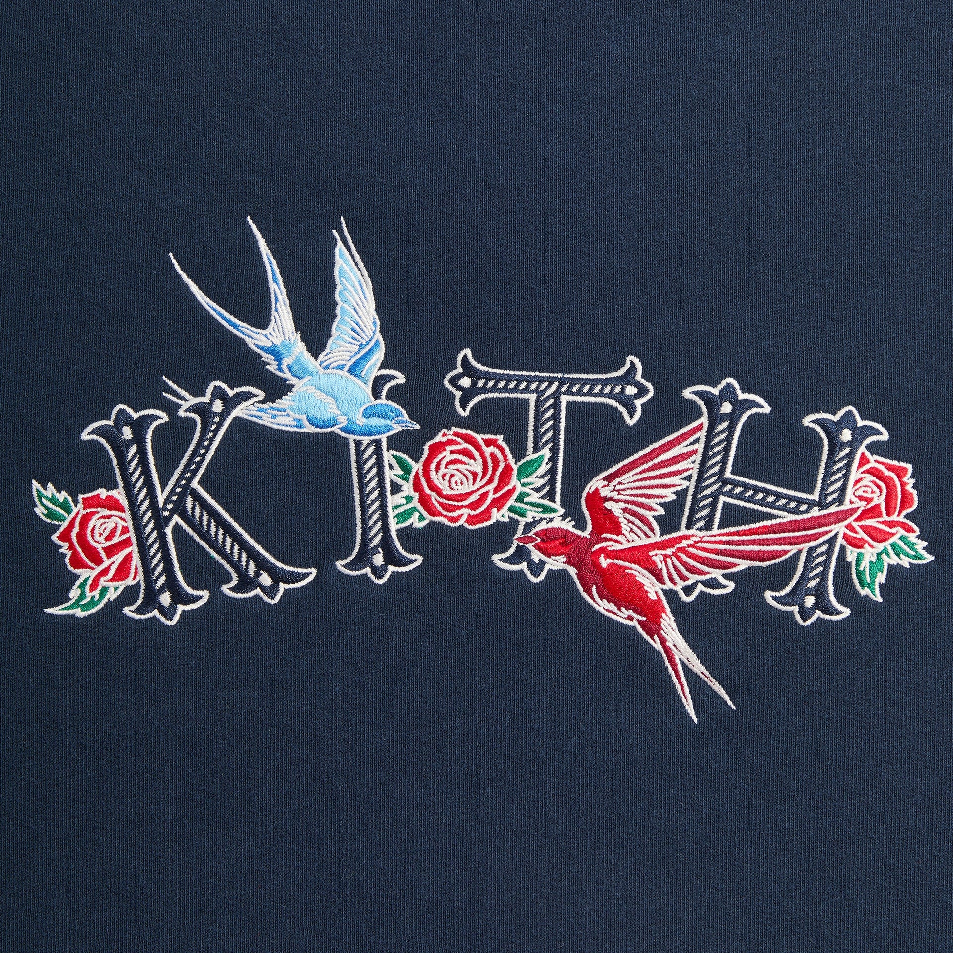 Kith Swallow Rose Nelson Crewneck - Nocturnal