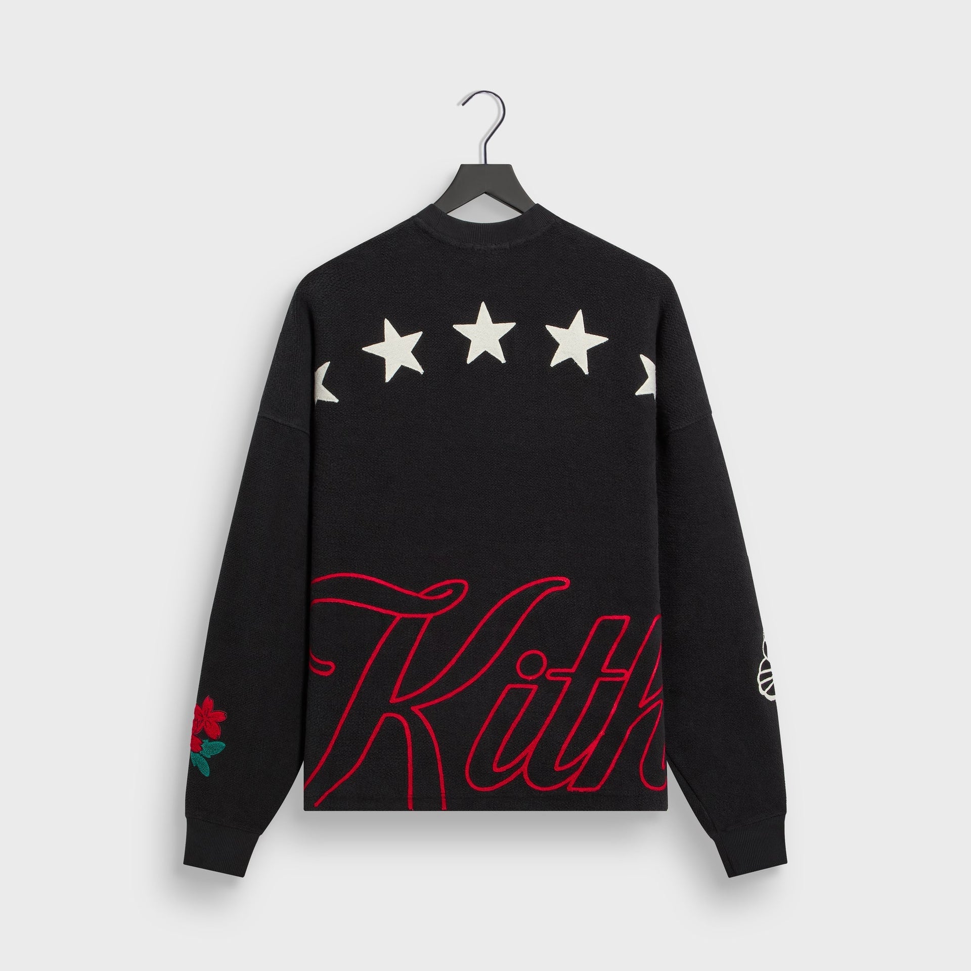 Kith Varsity Lawson Crewneck - Black - PH