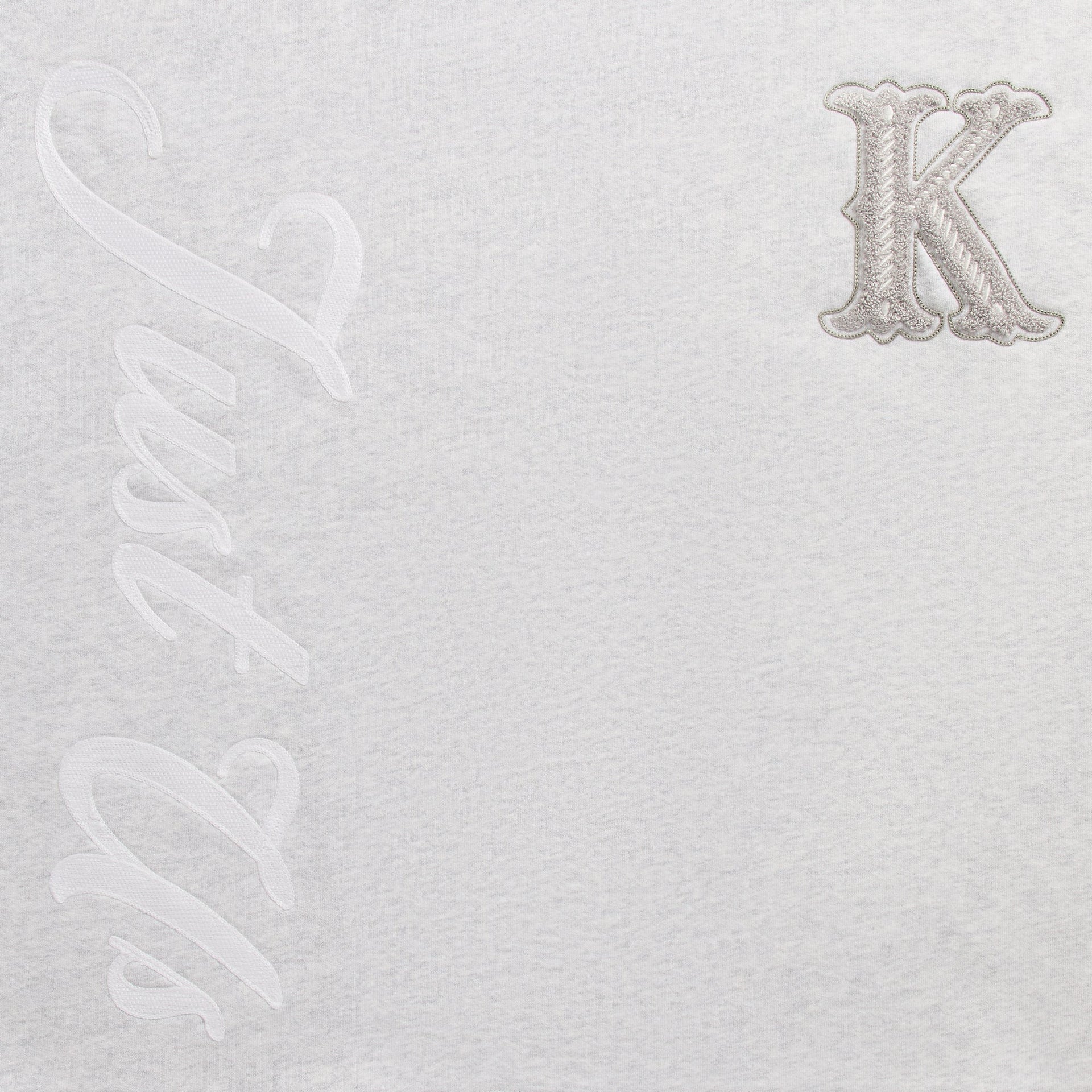 Kith Varsity Lawson Crewneck - Light Heather Grey - PH