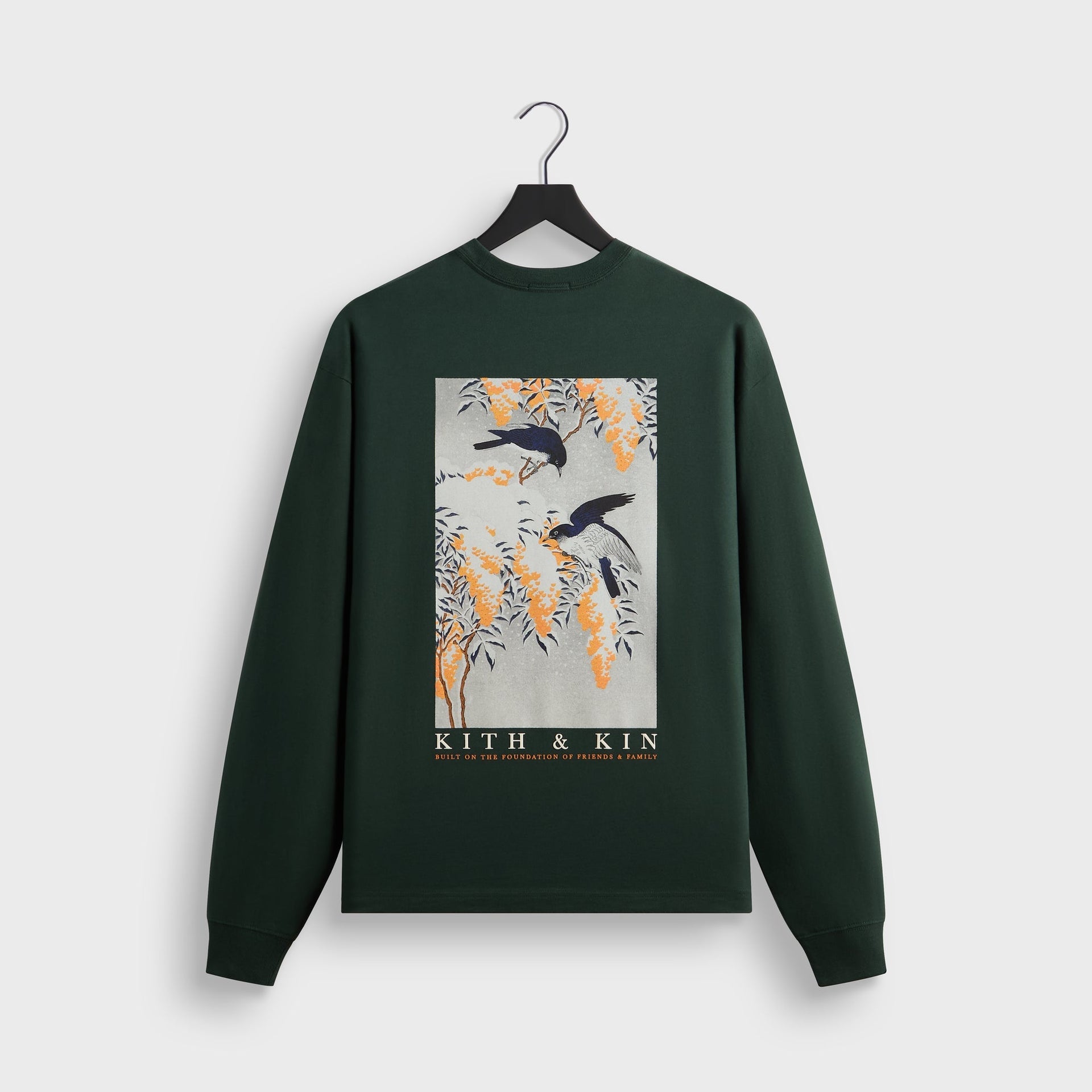 Kith Winter Tailbird Long Sleeve Pocket Tee - Stadium - PH