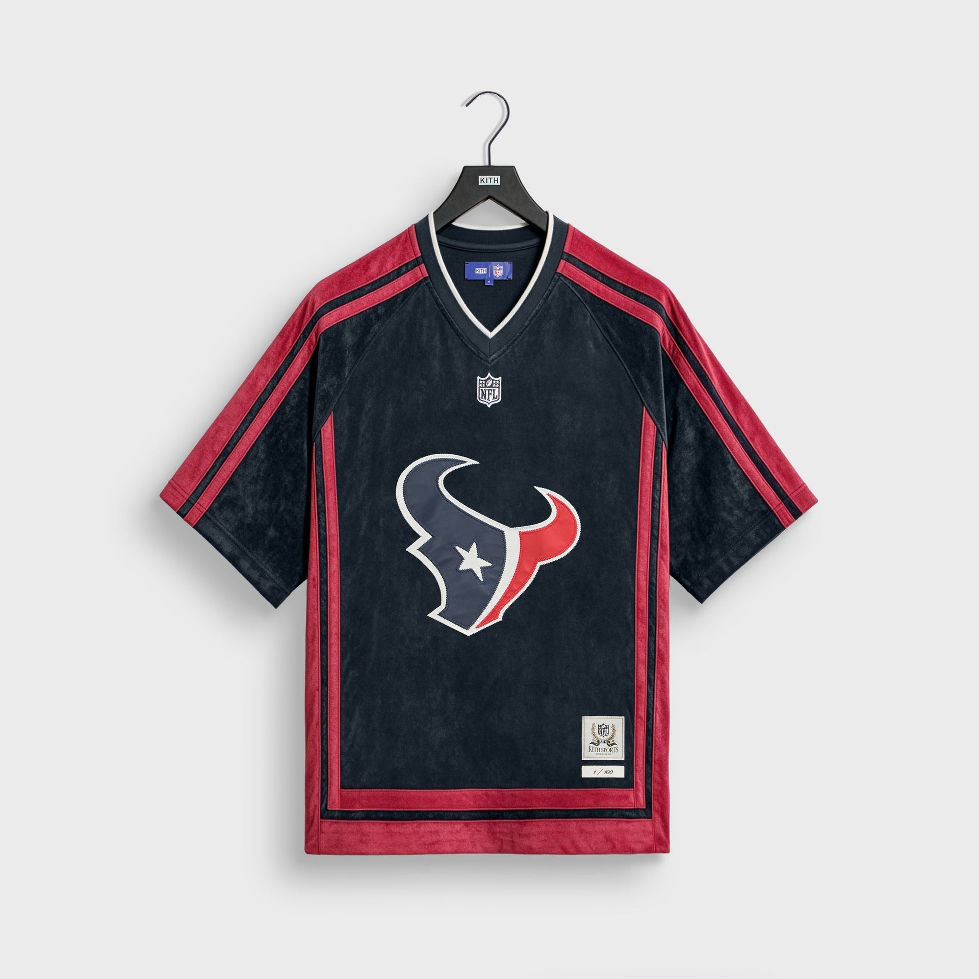 Kith & the NFL for the Houston Texans Leon Shirt - Nocturnal