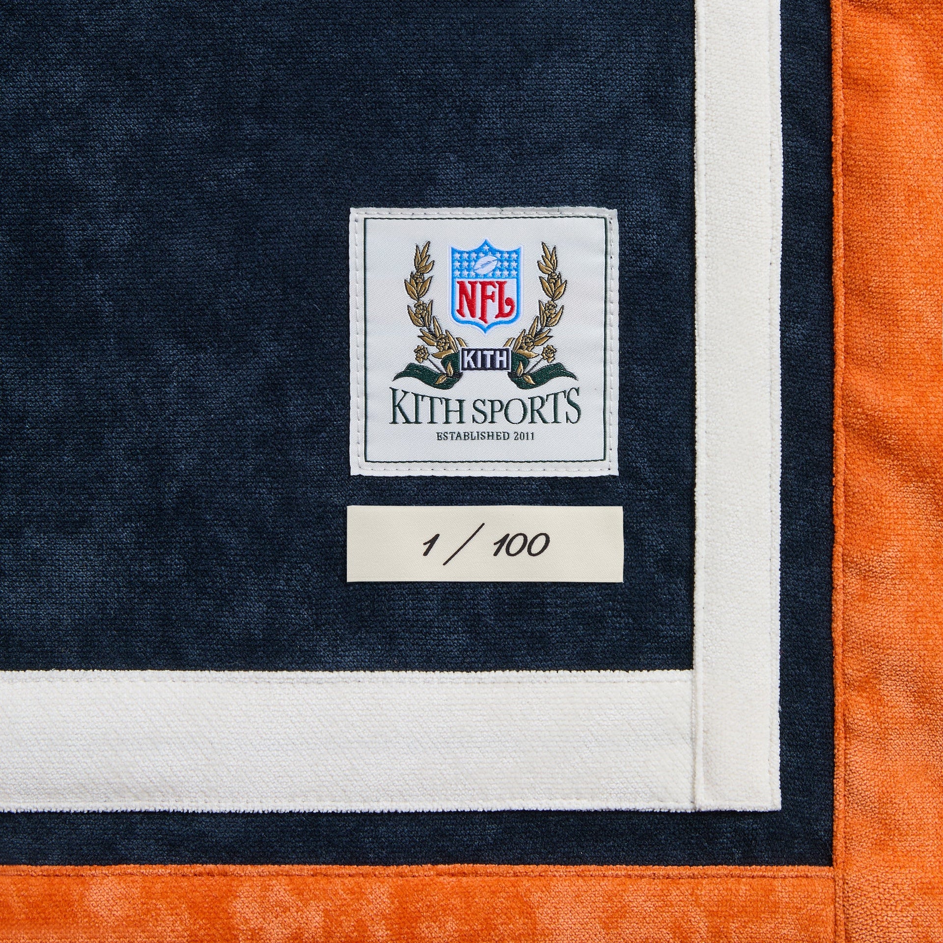 Kith & the NFL for the Denver Broncos Leon Shirt - Nocturnal