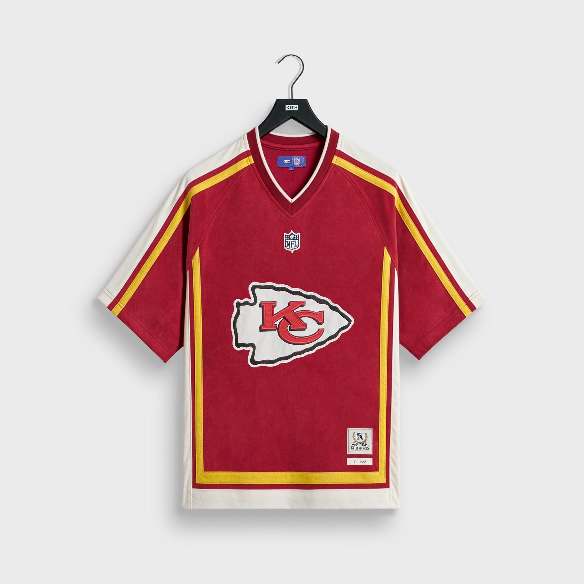 Kith & the NFL for the Kansas City Chiefs Leon Shirt - Race - PH