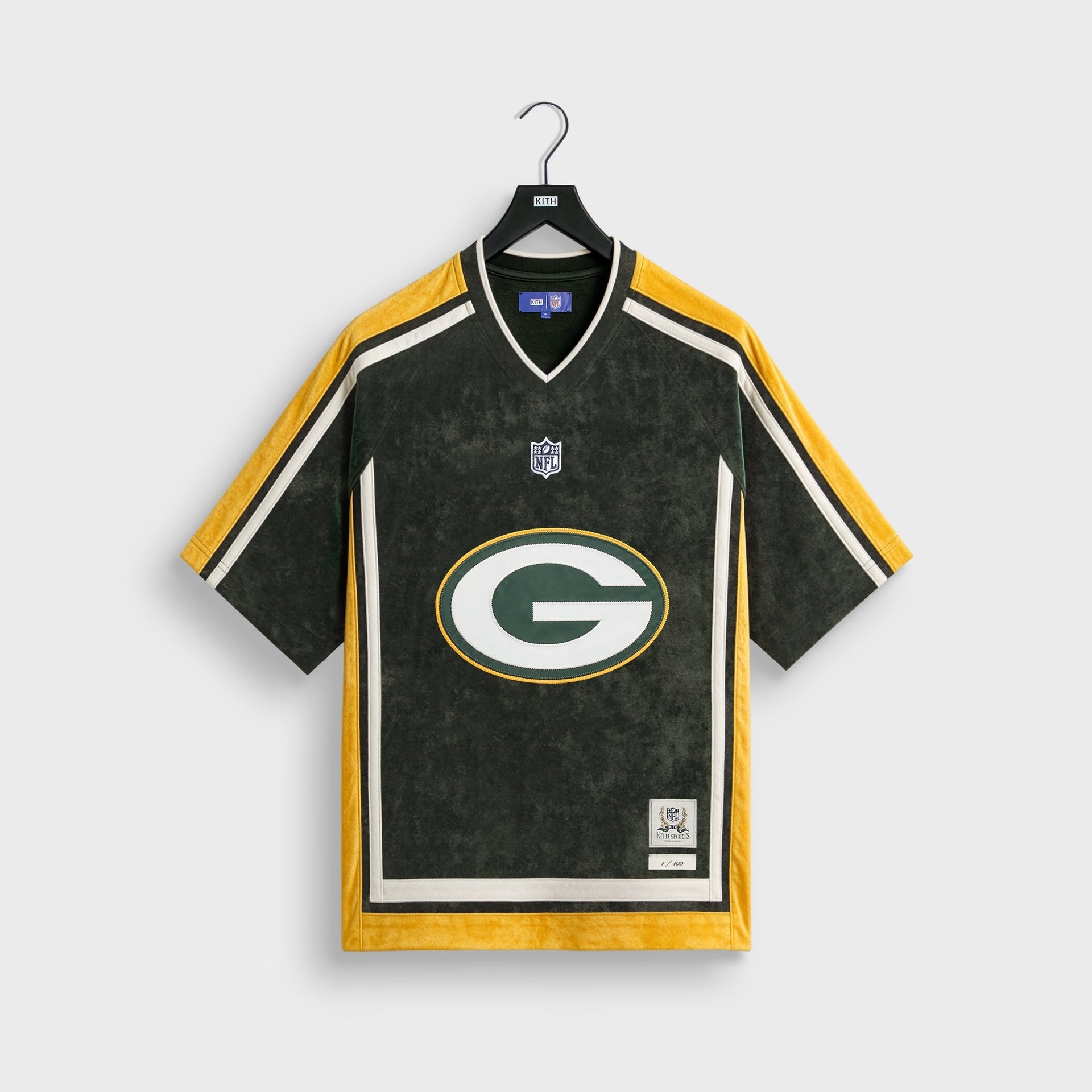 Kith & the NFL for the Green Bay Packers Leon Shirt - Board - PH