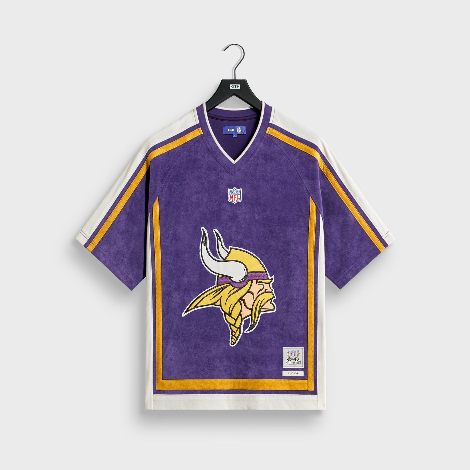 Kith & the NFL for the Minnesota Vikings Leon Shirt - Piper - PH
