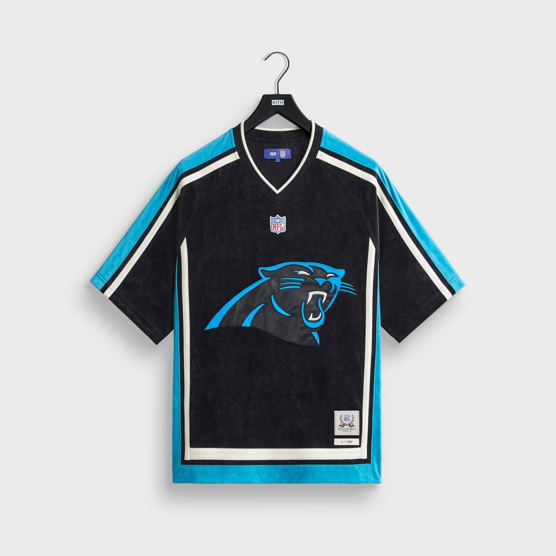 Kith & the NFL for the Carolina Panthers Leon Shirt - Black - PH