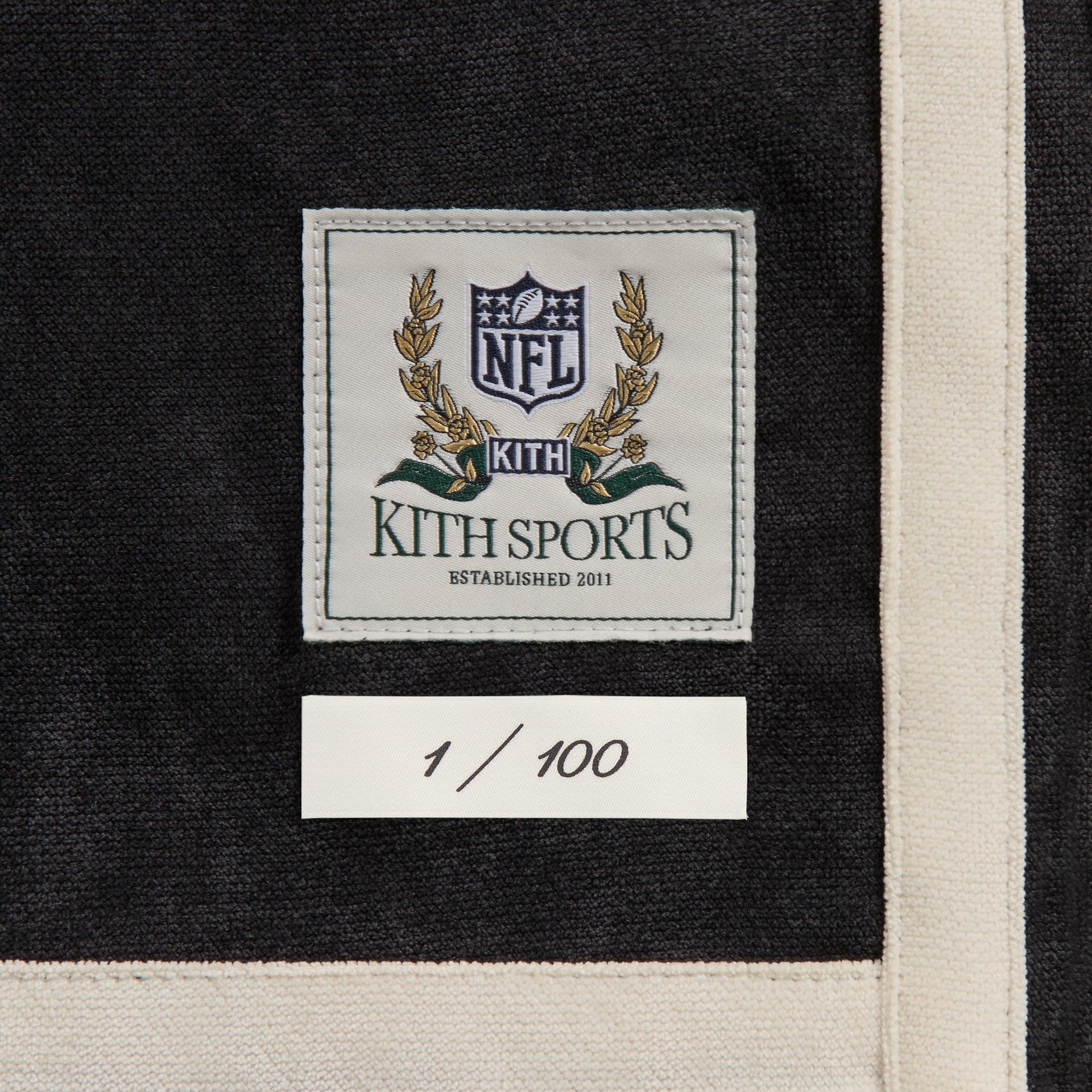 Kith & the NFL for the New Orleans Saints Leon Shirt - Black - PH