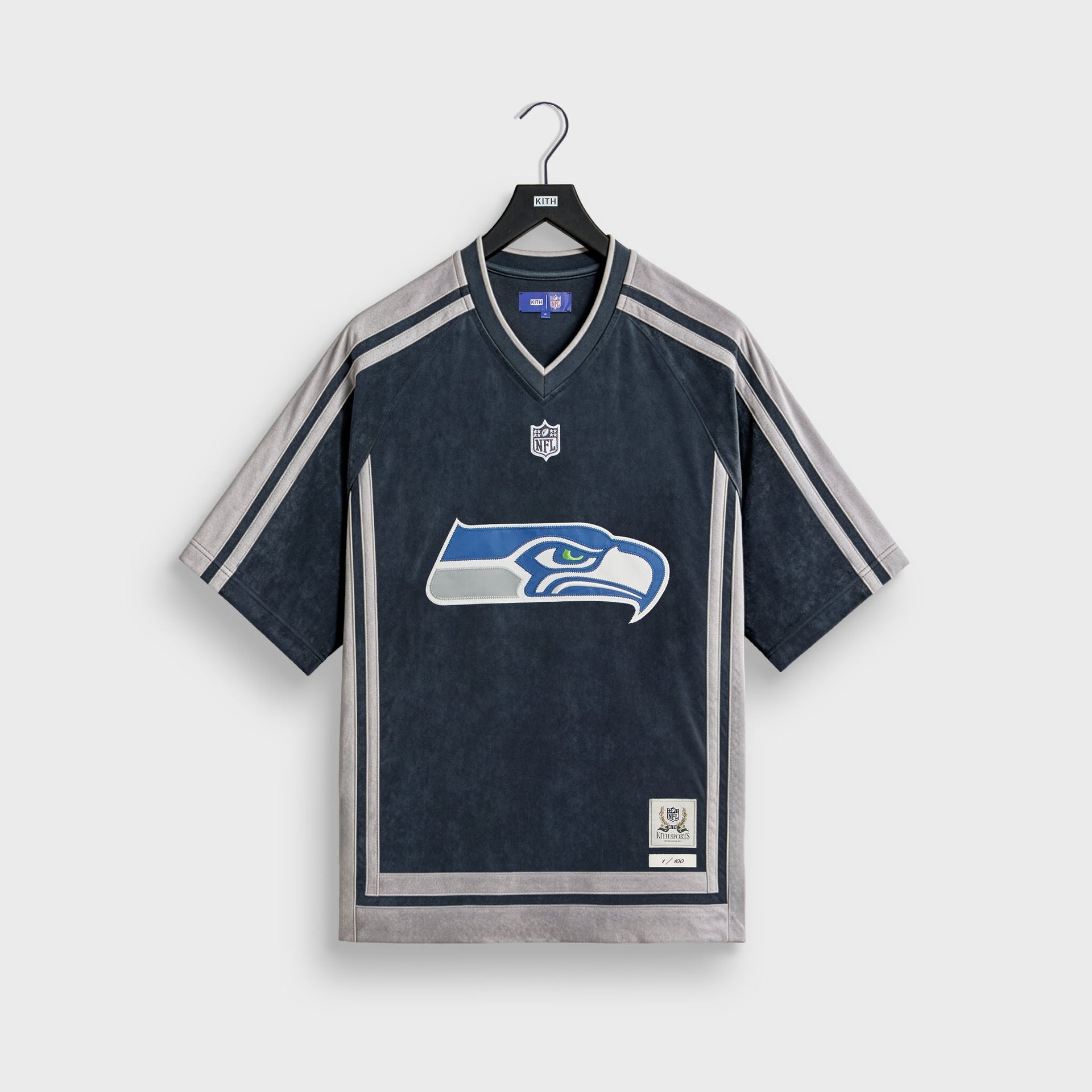 Kith & the NFL for the Seattle Seahawks Leon Shirt - Nocturnal - PH