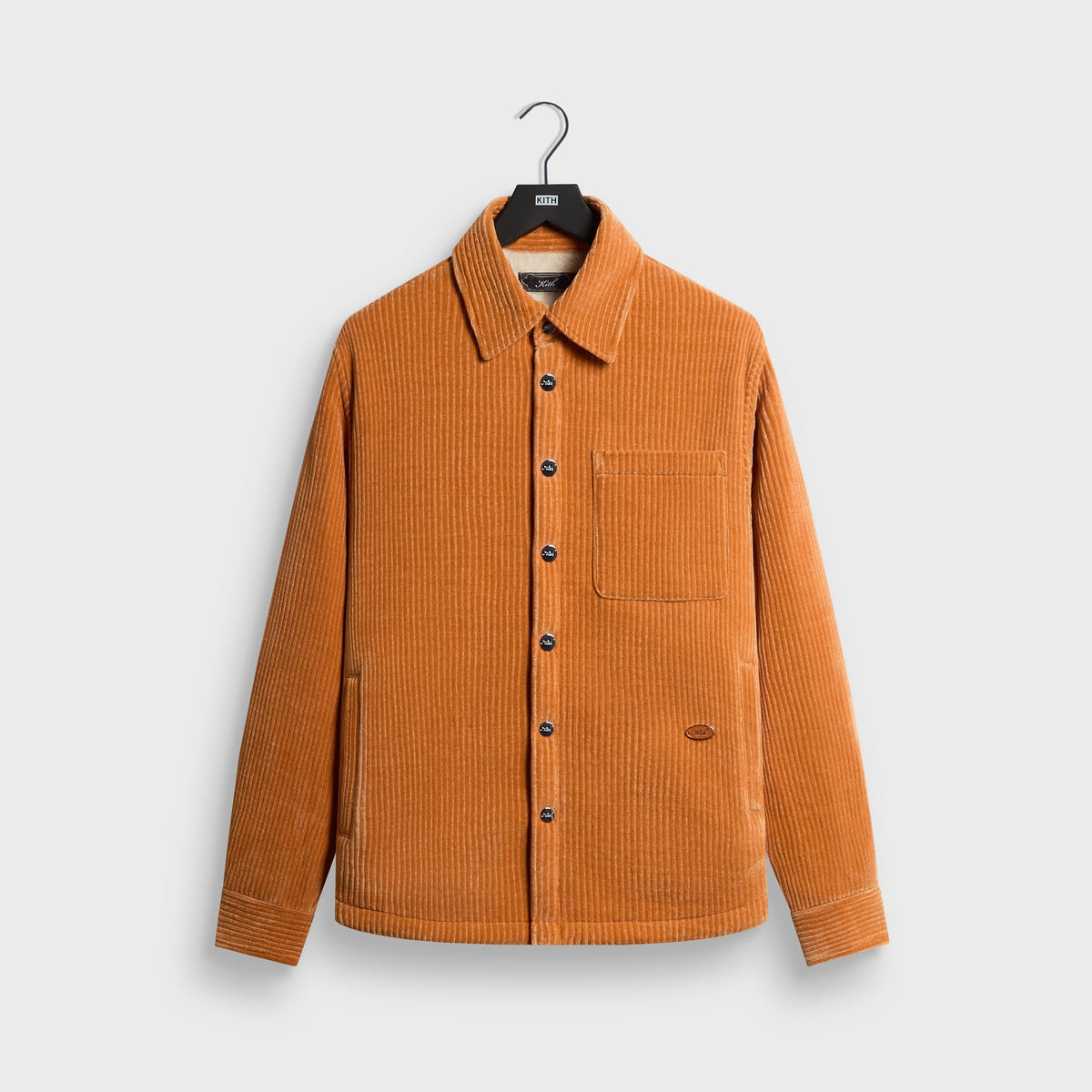 Kith Bonded Cord Boucle Sheridan Shirt Jacket - Sanguine - PH