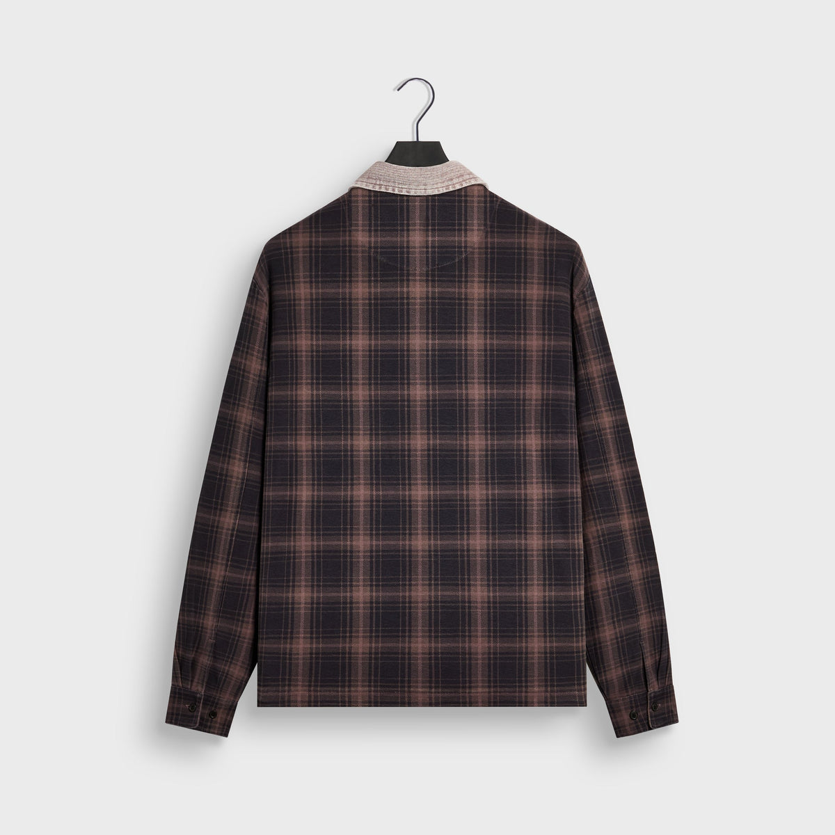 Kith Plaid Jersey Kurt Quarter Zip - Ascot - PH