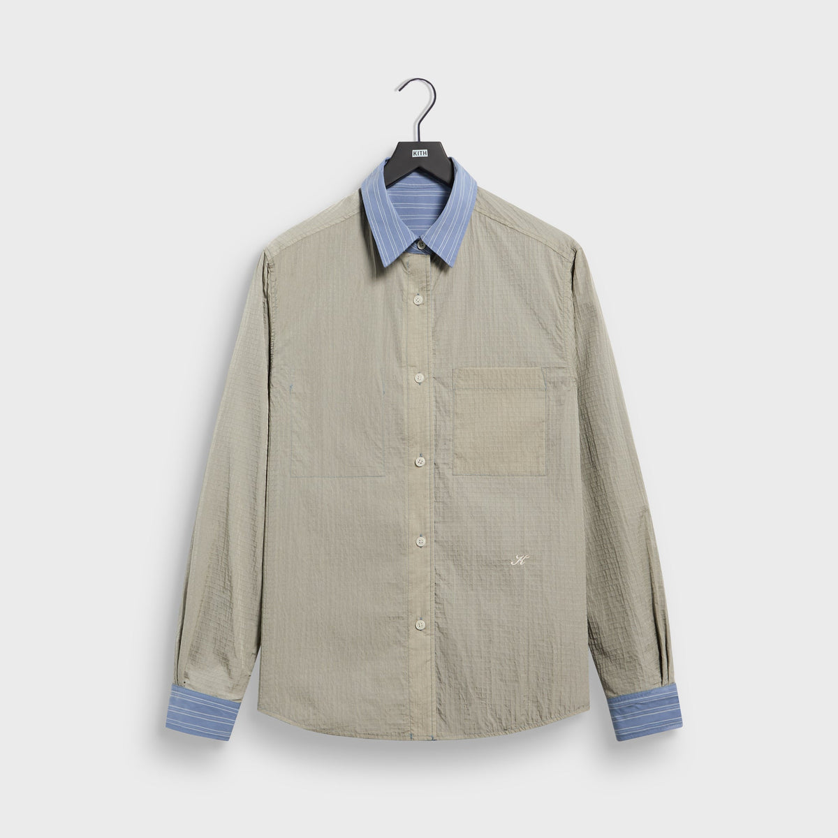Kith Check Lined Georgie Shirt - Plaster - PH