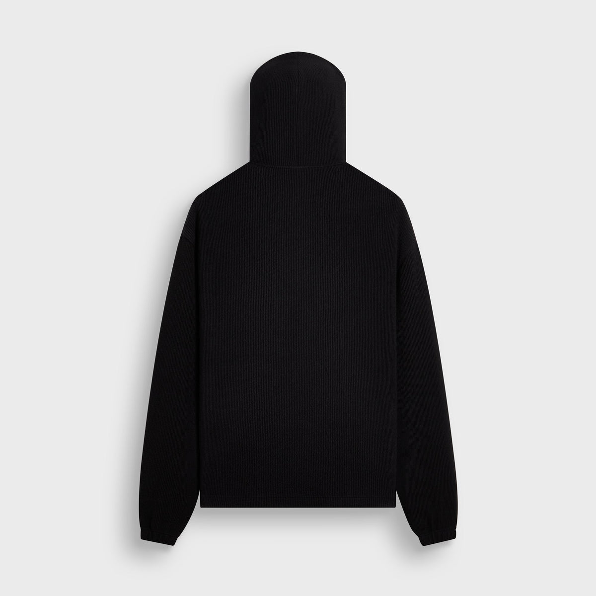 Kith Heavy Crepe Wilder Quarter Zip Hoodie - Black - PH