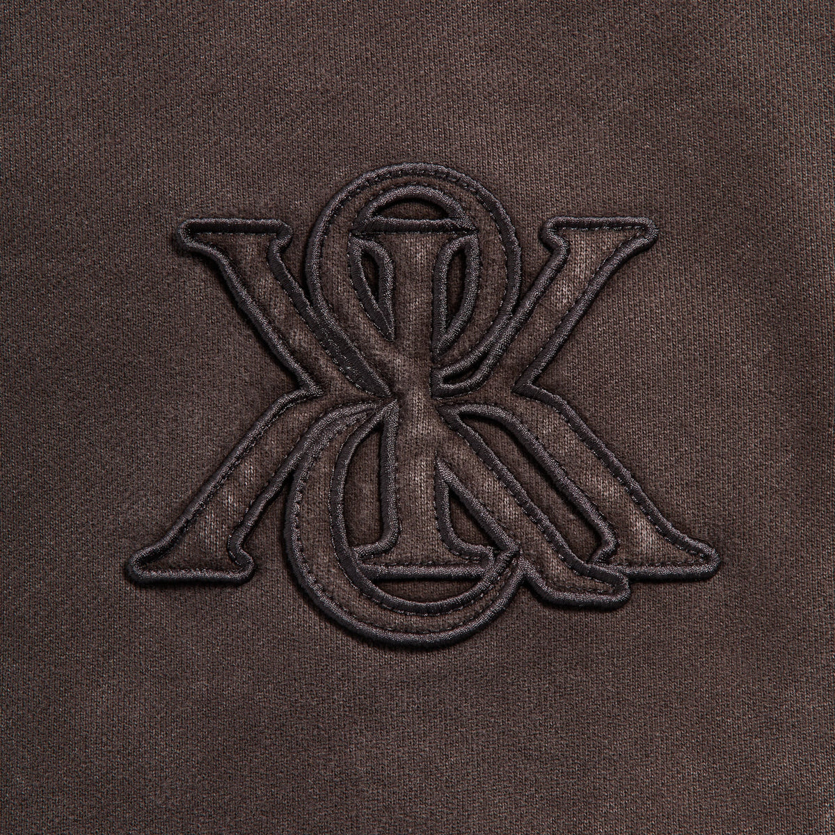 Kith Garment-Dyed Fleece Lazlo Pullover - Kindling