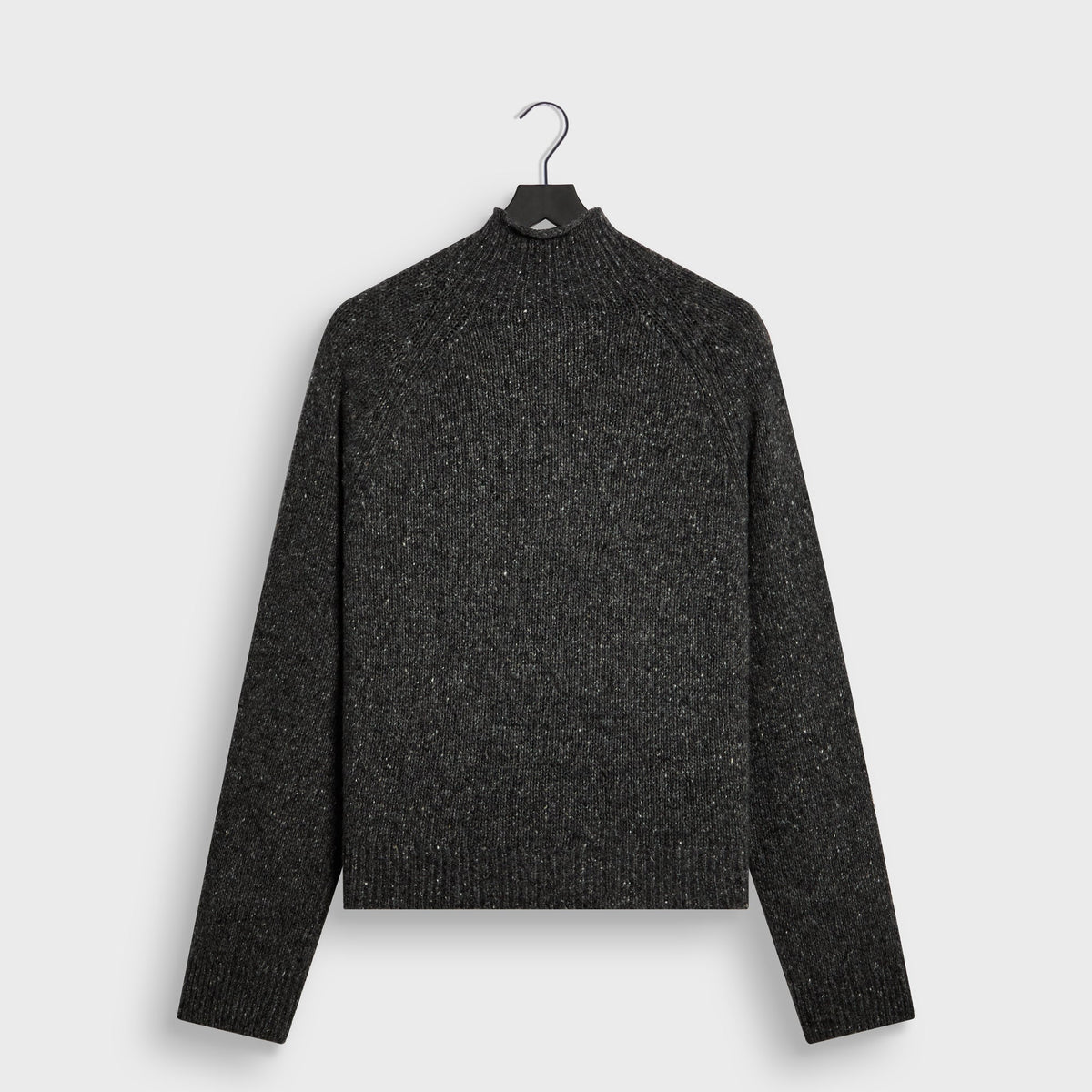 Kith Tegan Mock Neck Sweater - Charcoal - PH