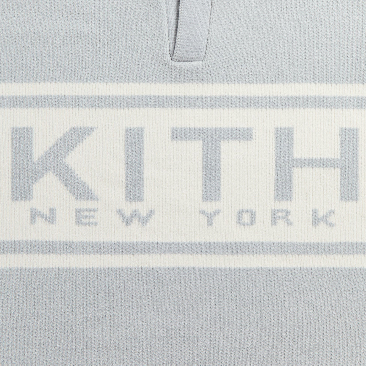 Kith Nelson Rugby Sweater - Light Heather Grey - PH