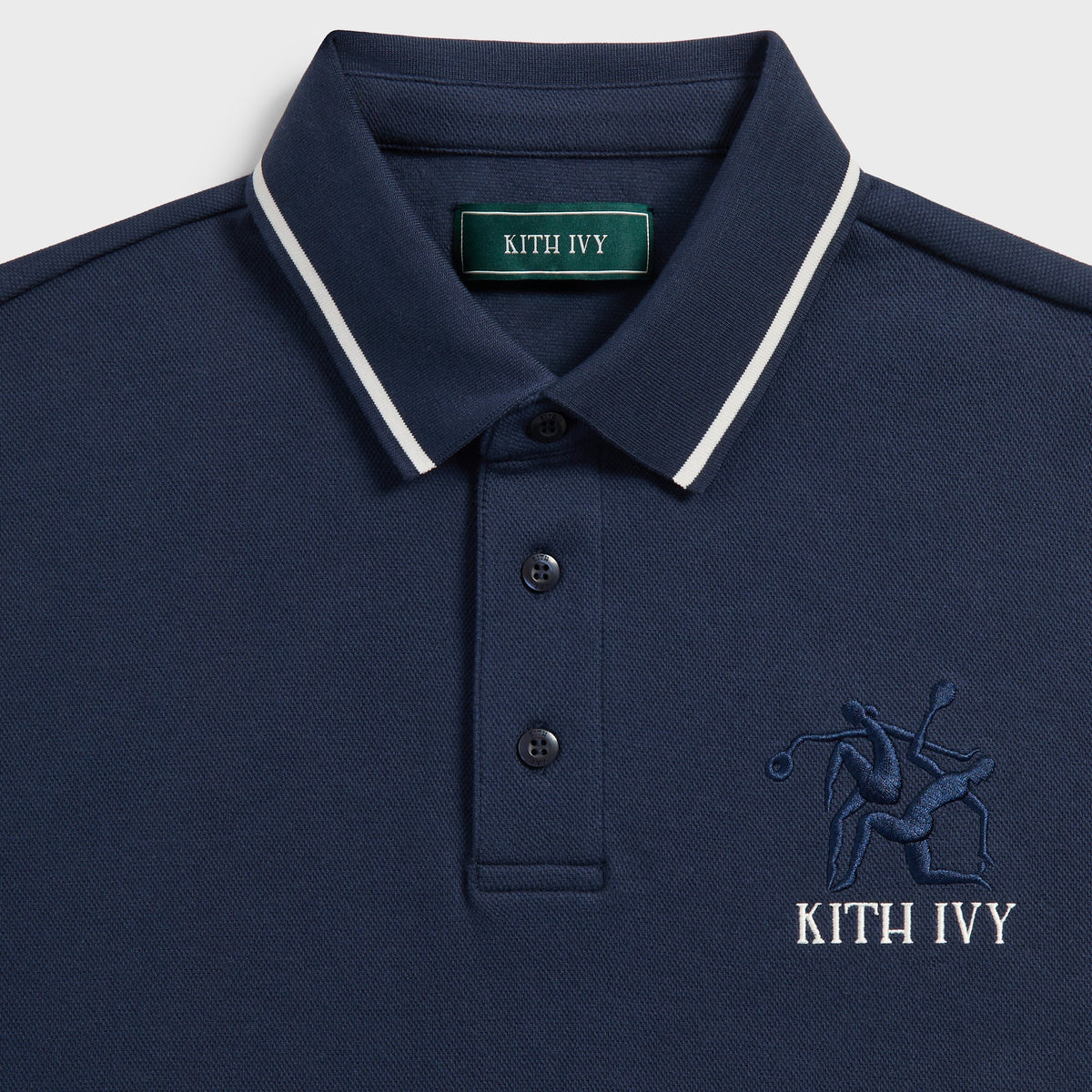 Kith Ivy Tipped Polo - Nocturnal