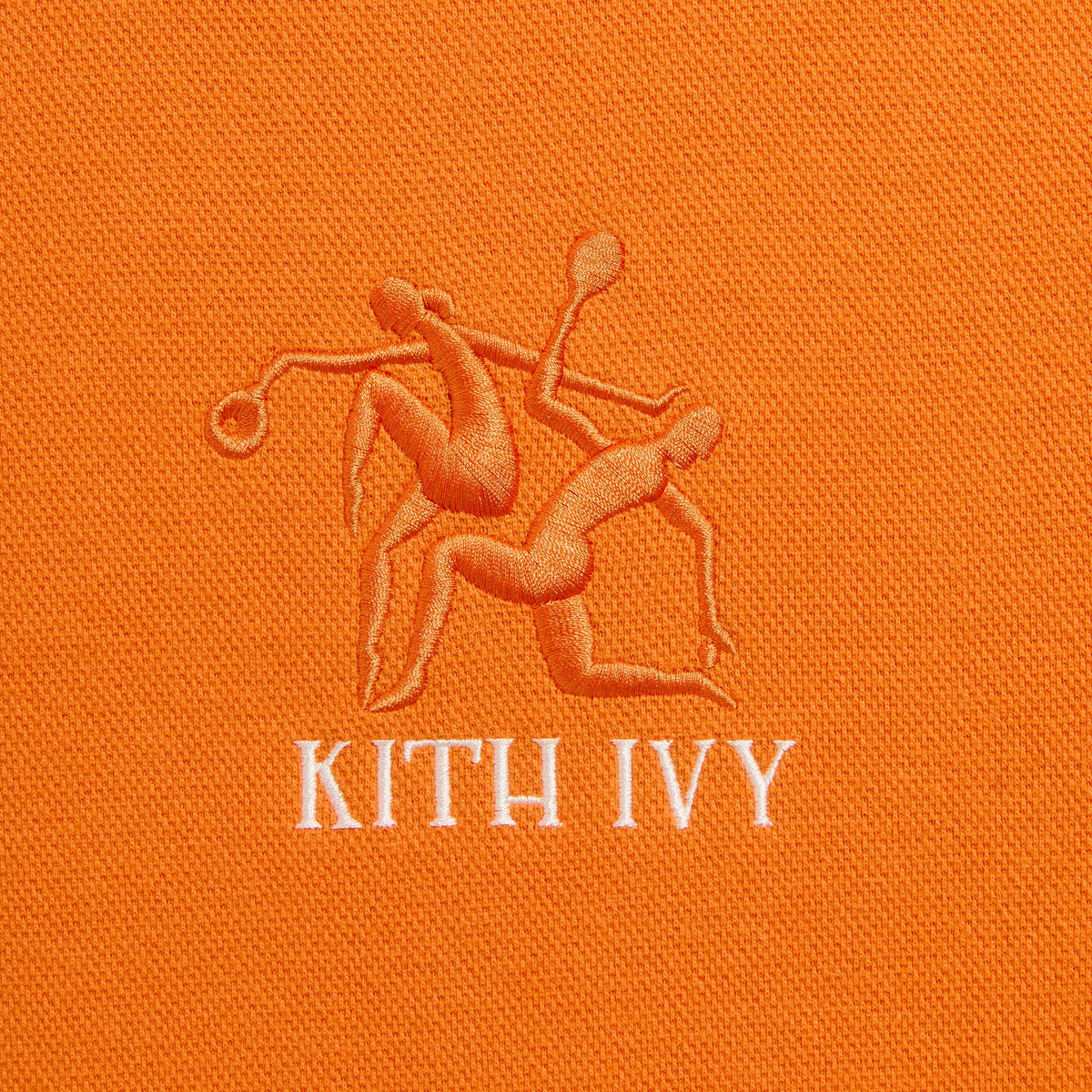 Kith Ivy Tipped Polo - Clementine