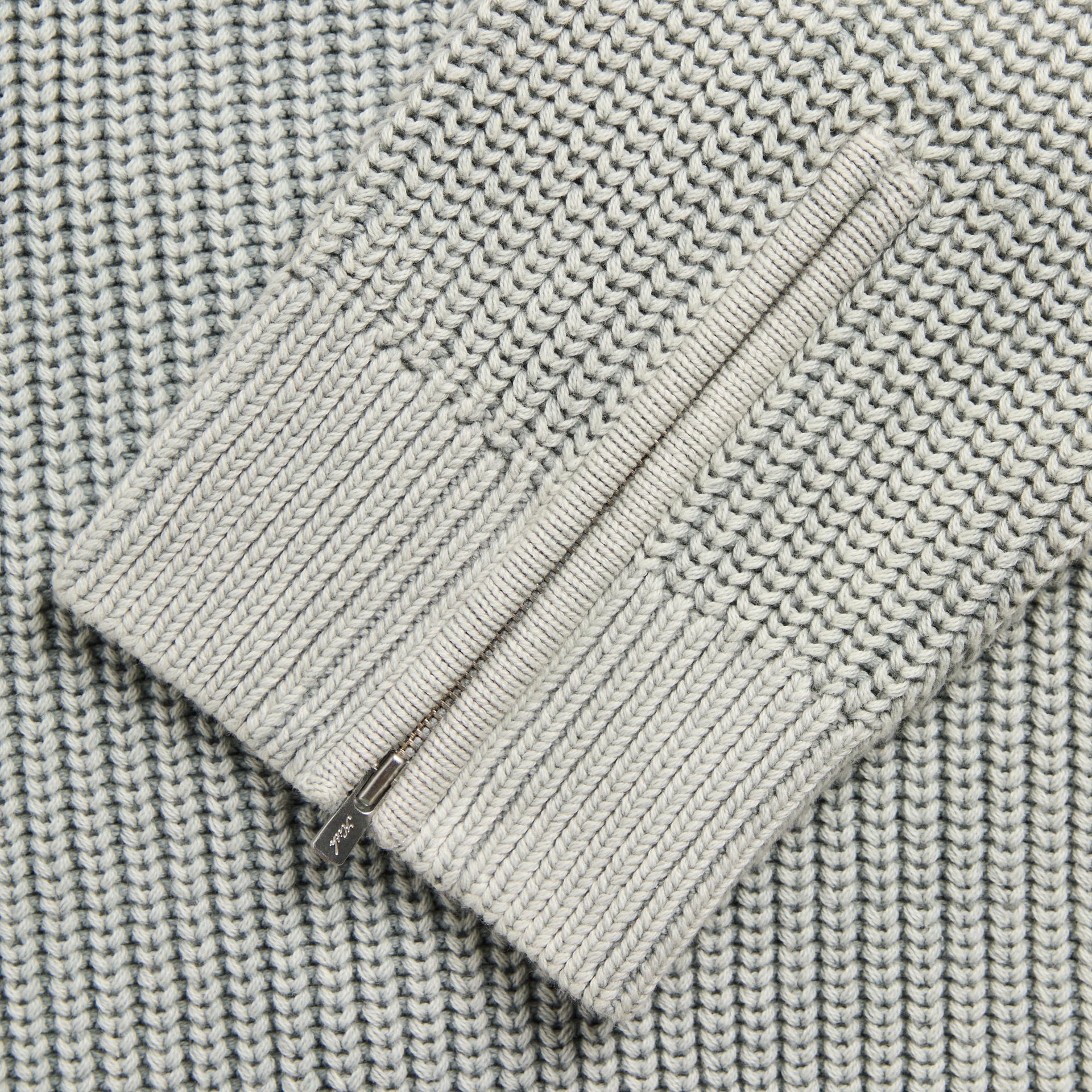 Kith Marlon Full Zip Sweater - Mist