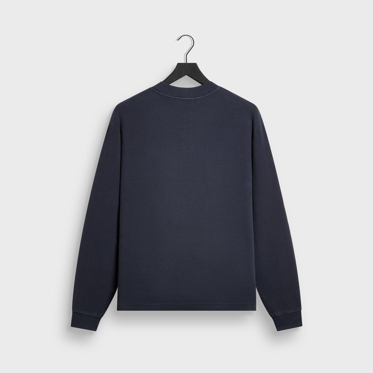 Kith Long Sleeve Waffle Albie Henley - Torpedo