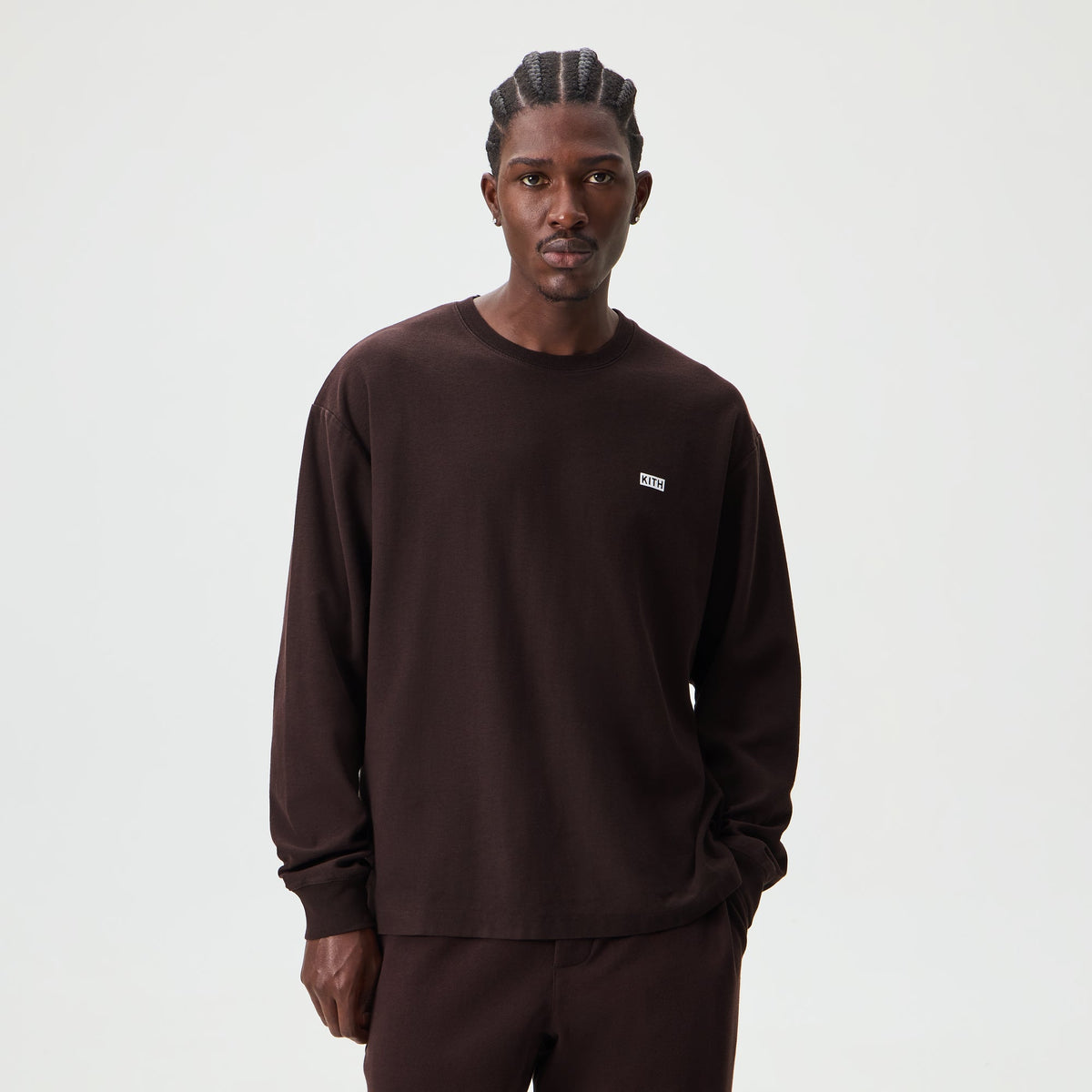 Kith Long Sleeve Quinn Tee - Incognito