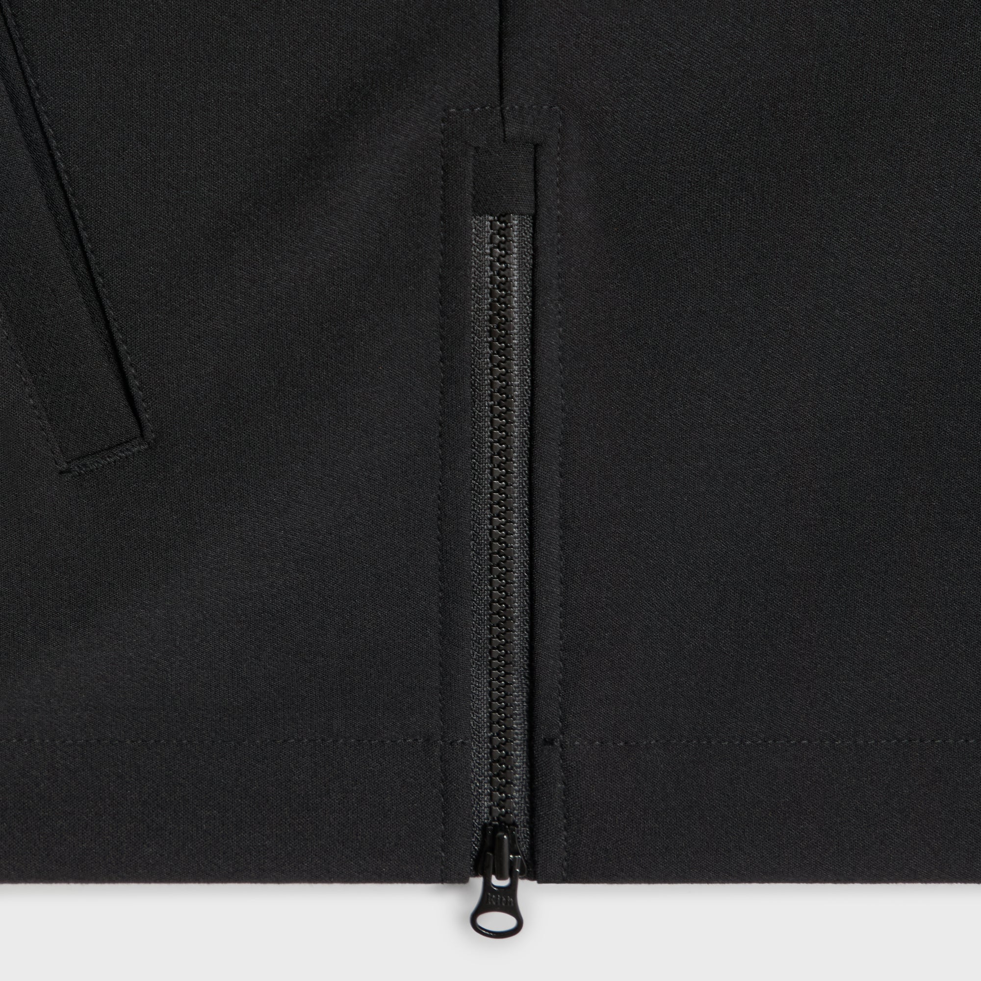 Kith Davis Quarter Zip Pullover - Black