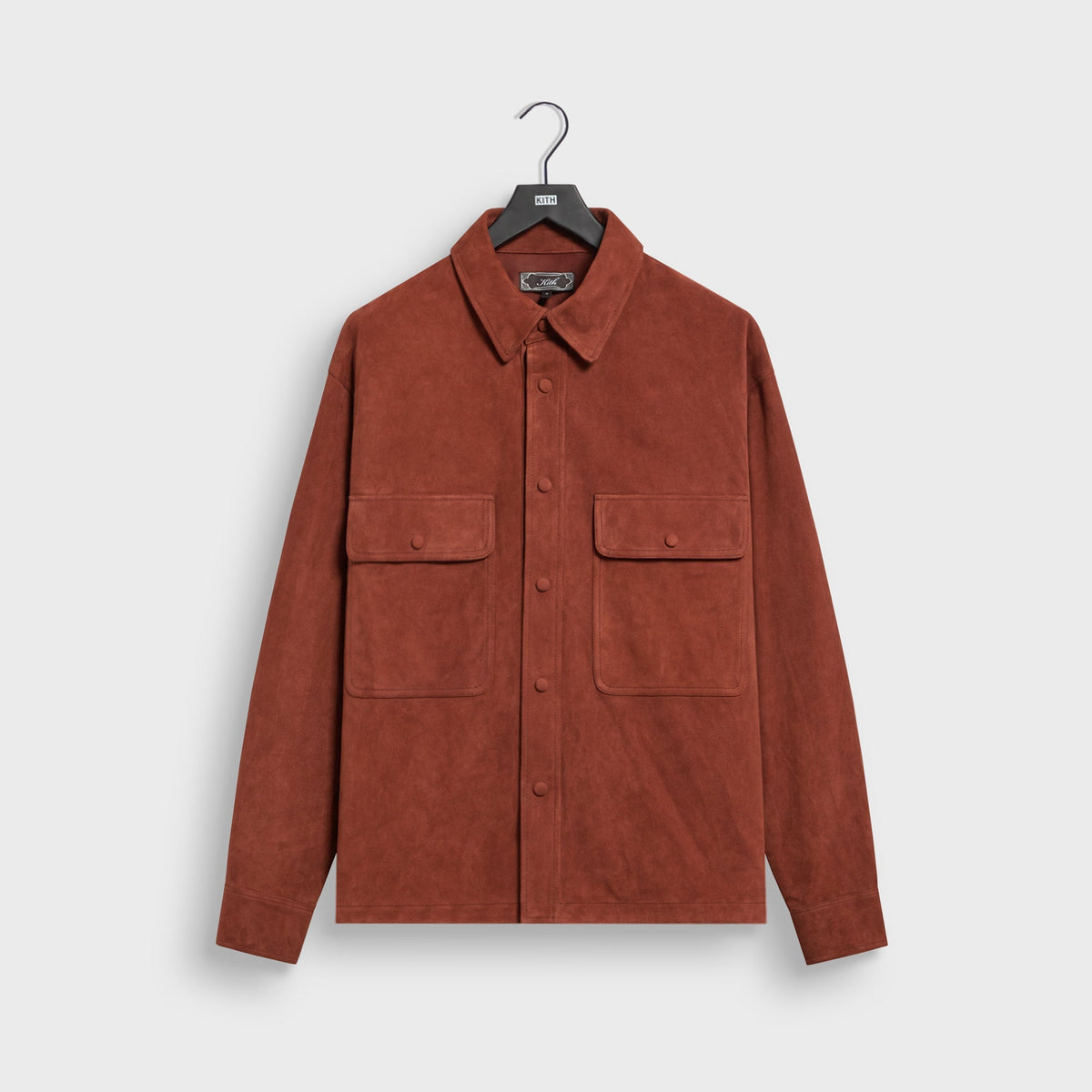 Kith Suede Henson Shirt - Hearth - PH