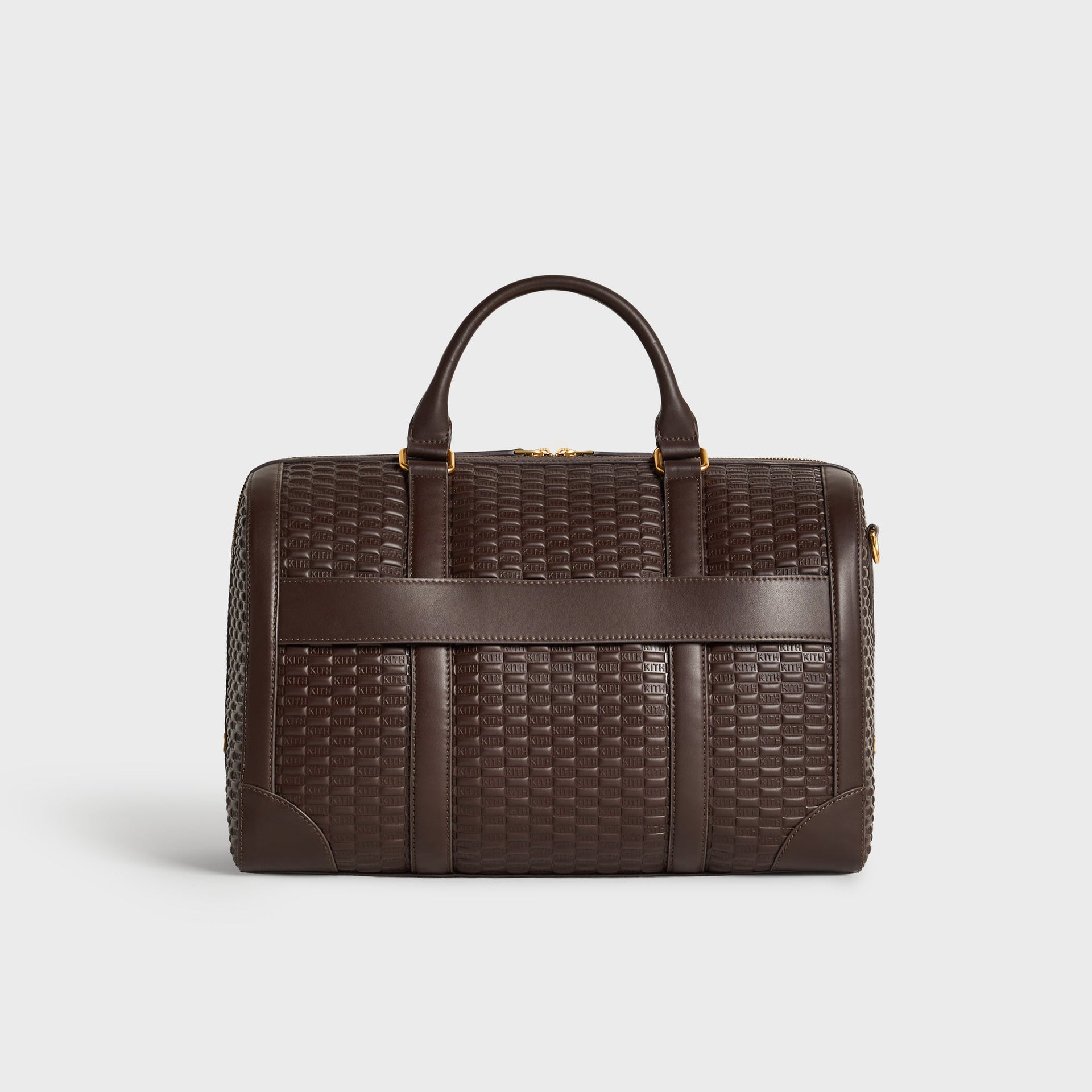 Kith Monogram Smooth Leather Traveler K40 Duffle Bag - Zoom