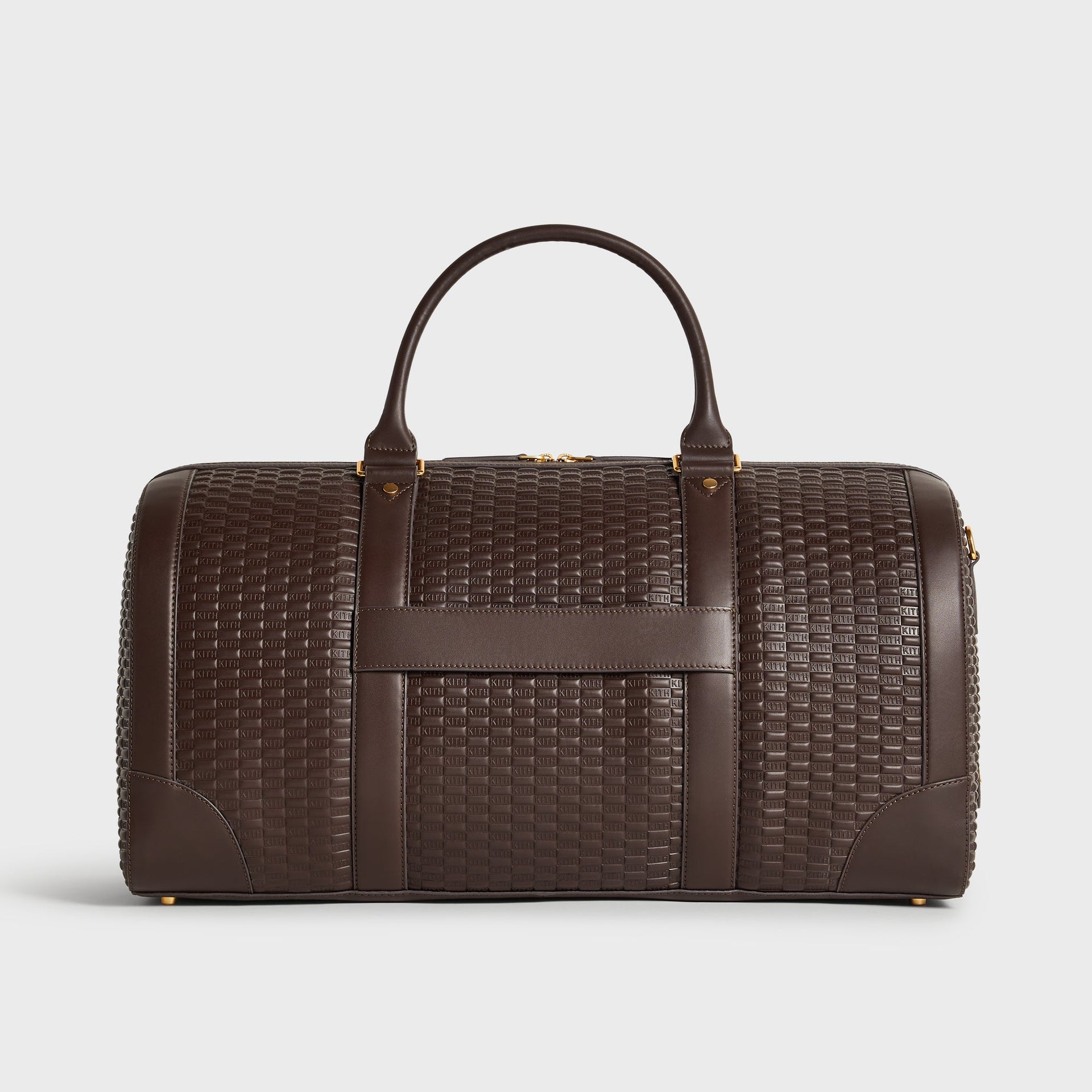 Kith Monogram Leather Traveler K55 Duffle Bag - Zoom - PH