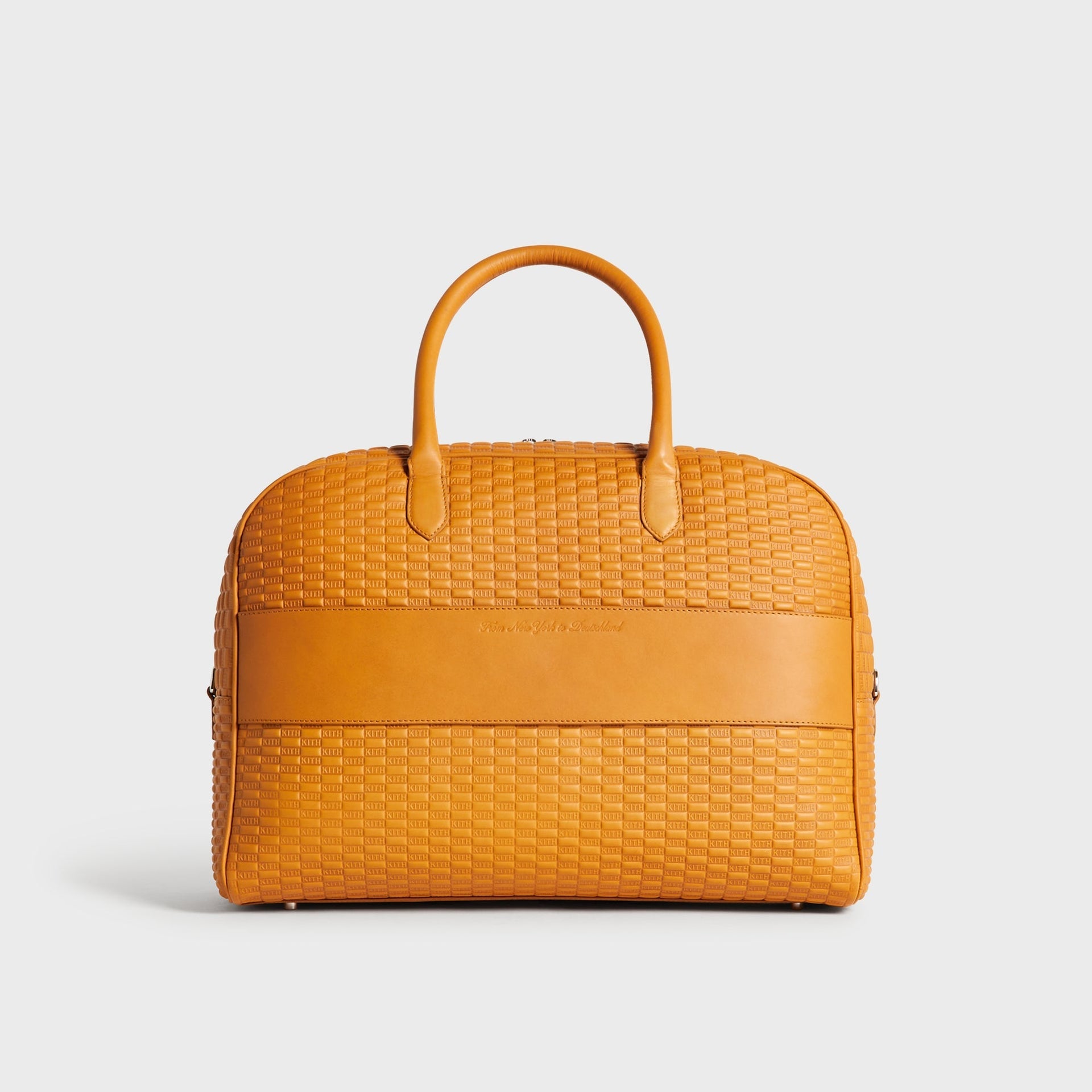 Kith for BMW Leather Overnight Bag - Camel - PH
