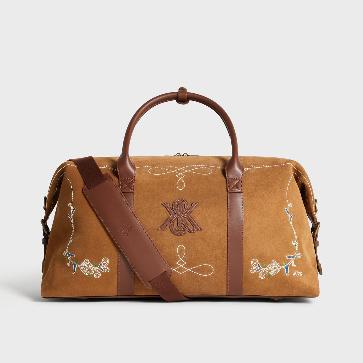 Kith Duffle Suede Leather Bag - Snuff - PH
