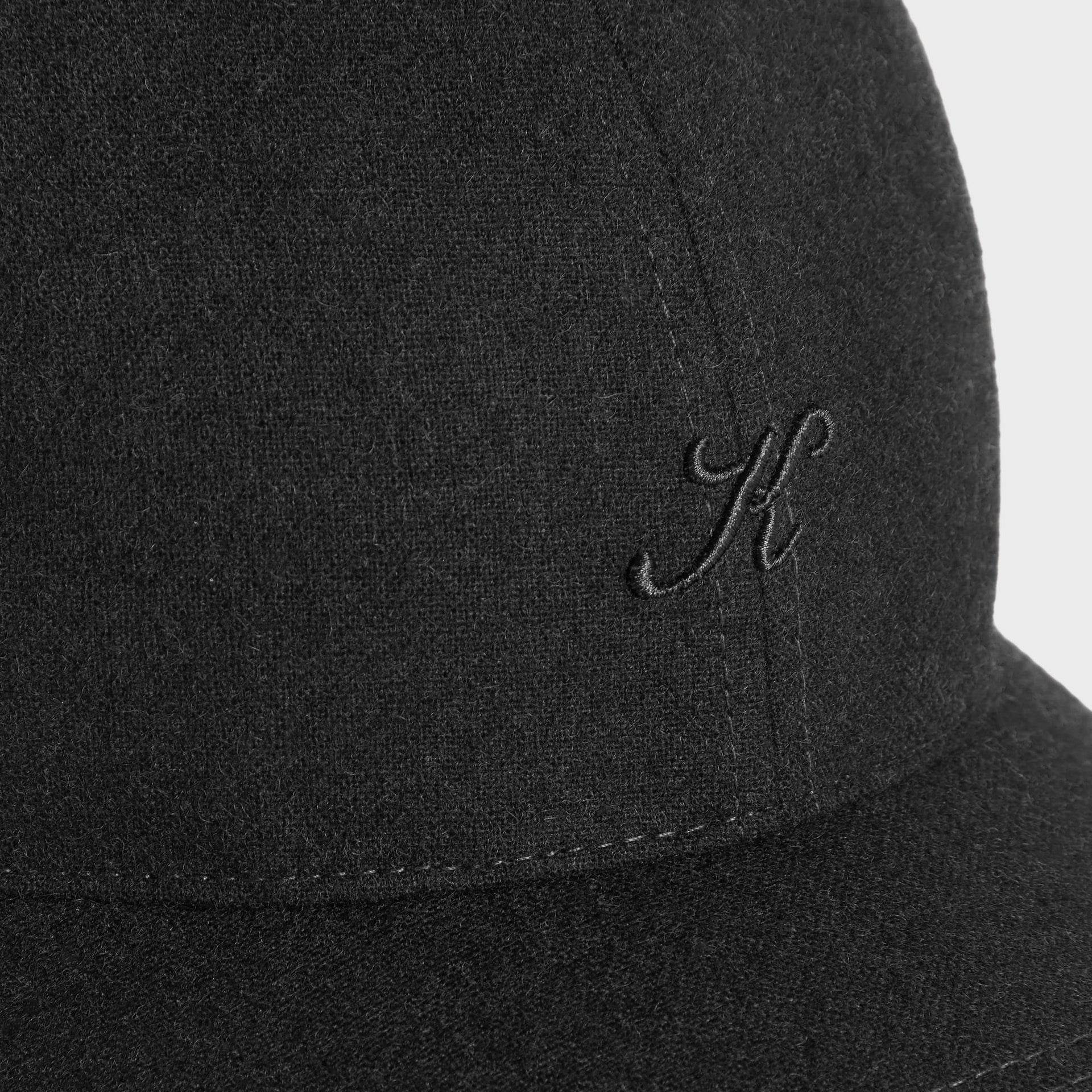 Kith Low Profile Fine Wool Classic Cap - Black